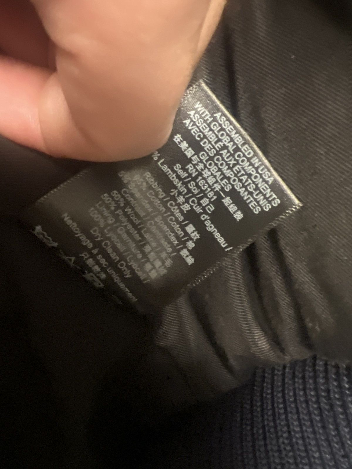 Rhude Rhude “St Croix” Varsity Jacket Size XS Size US XS / EU 42 / 0 - 11 Thumbnail