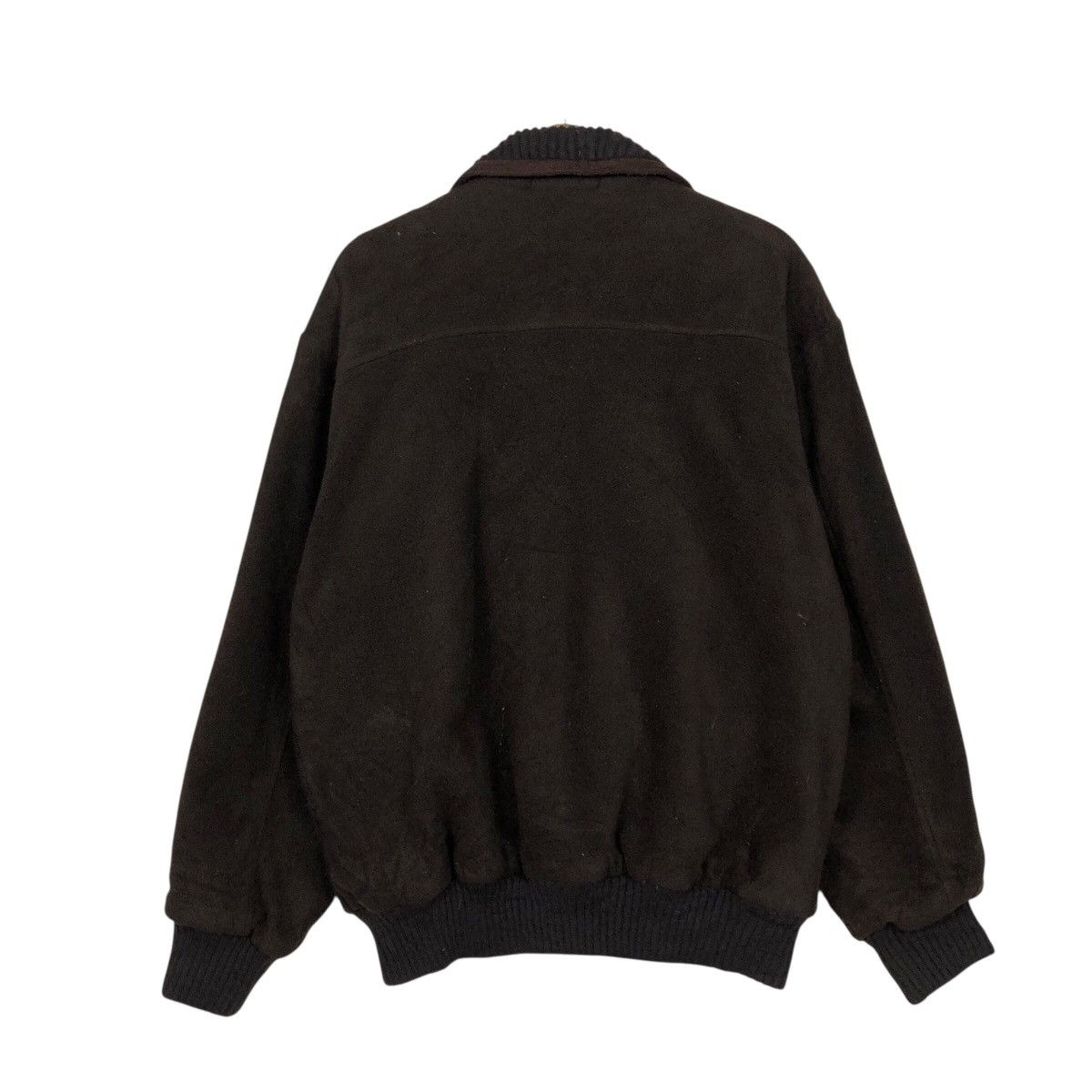 Japanese Brand 📌Vintage Knit Bomber Jacket Rovello Issey Miyake Size US L / EU 52-54 / 3 - 9 Thumbnail