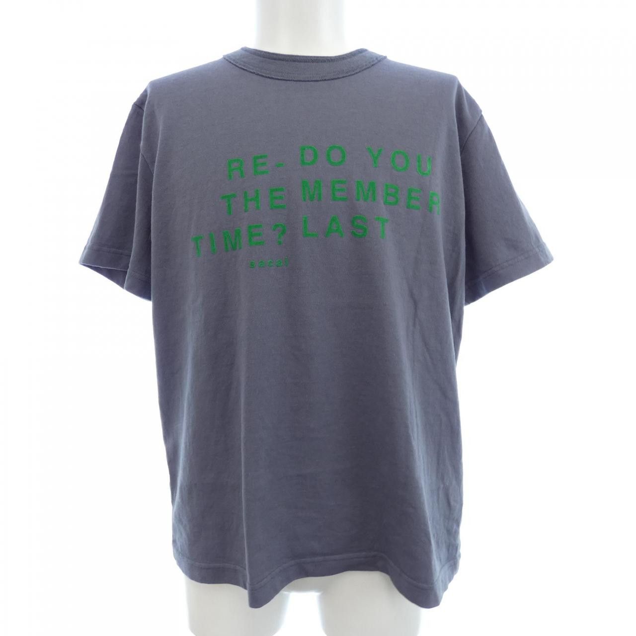 Sacai Sacai Sacai T-shirt Cotton T-Shirts 25-0977S DUTY FREE for USA Size ONE SIZE - 1 Thumbnail