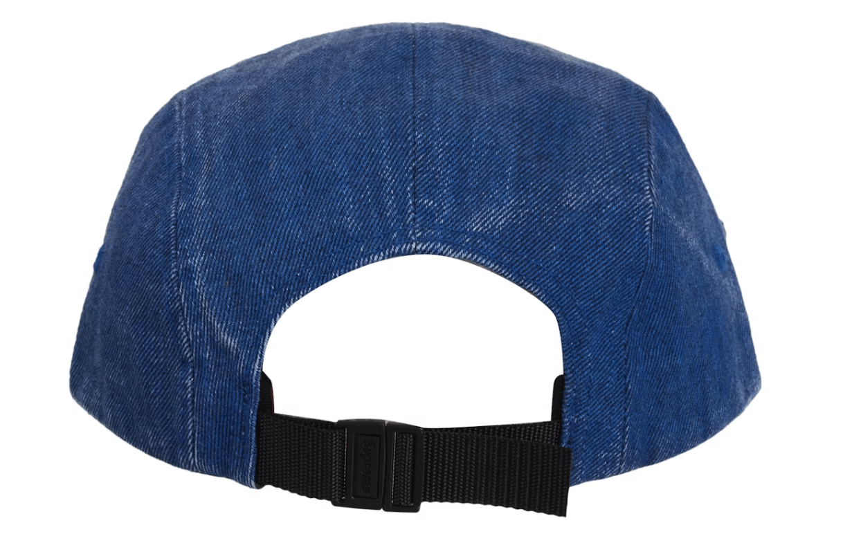 Supreme Supreme Coated Denim Camp Cap Royal Sz Adjustable Size ONE SIZE - 2 Thumbnail