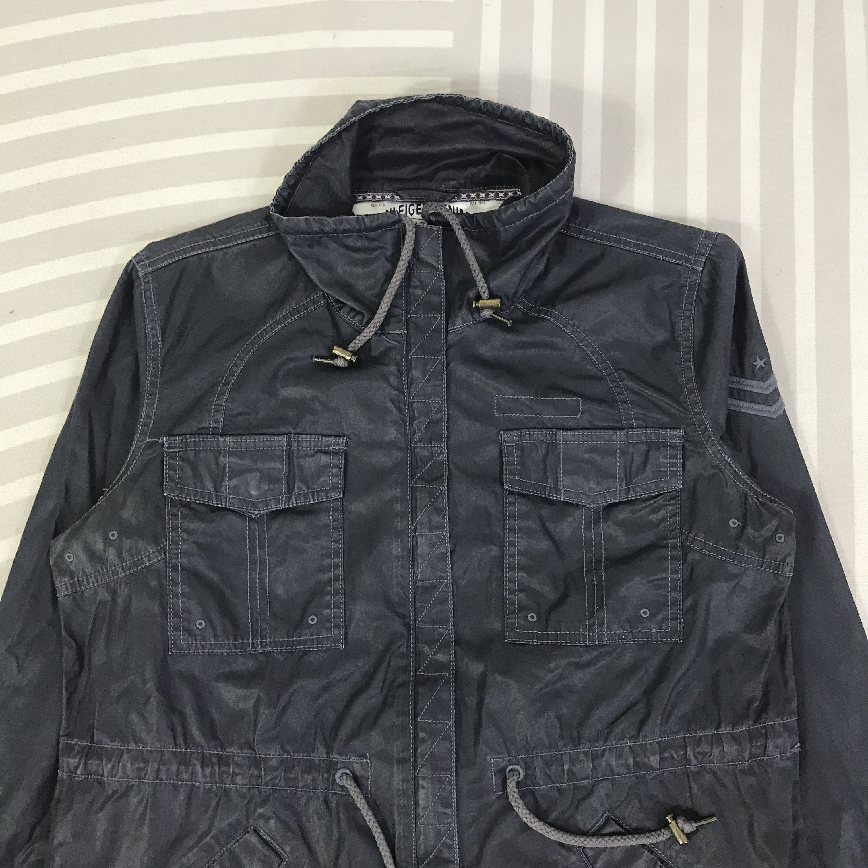 Tommy Hilfiger Vintage Hilfiger Denim woman design Jacket K124B13 Size US M / EU 48-50 / 2 - 2 Thumbnail