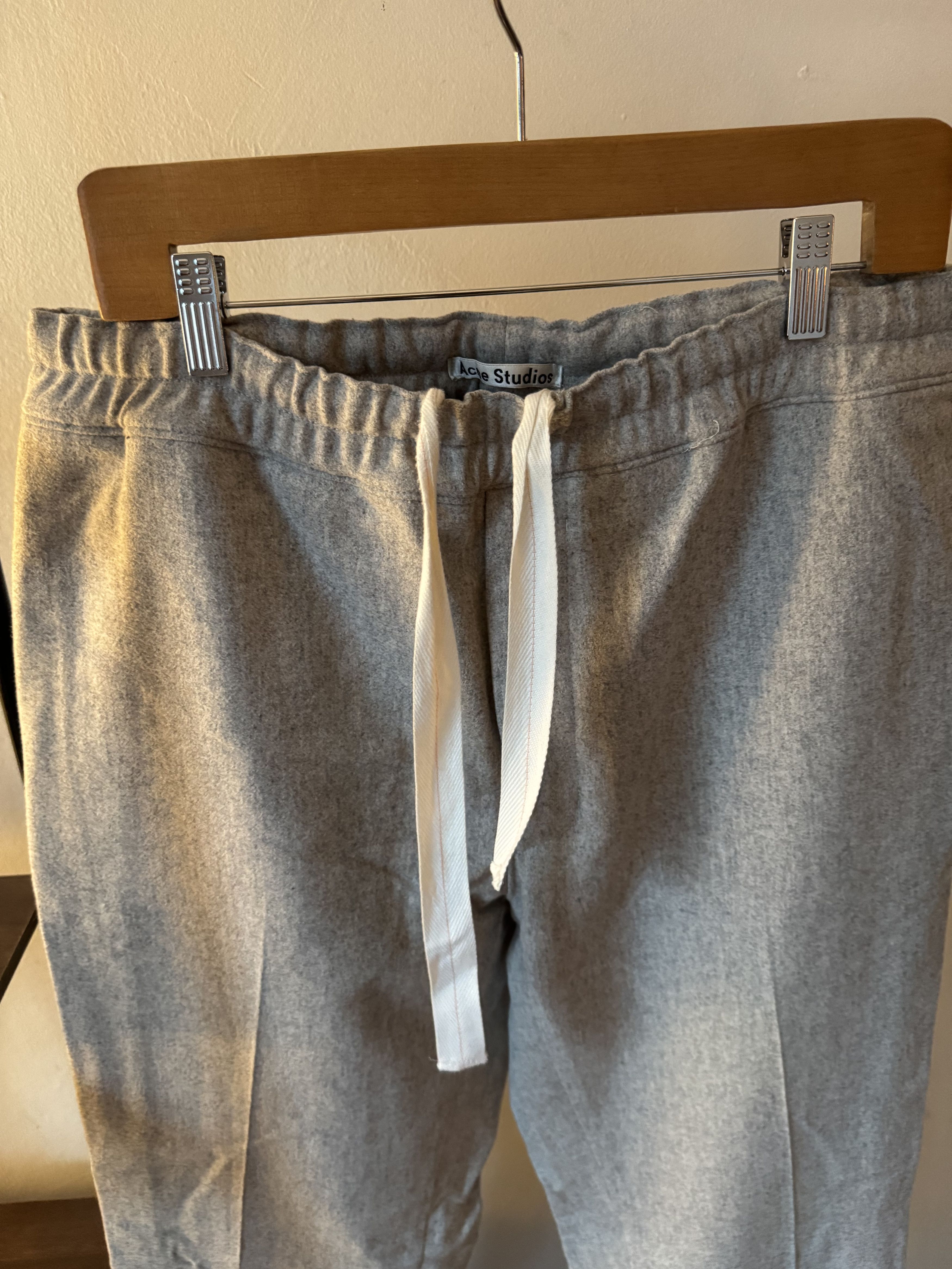 Acne Studios Acne Studios Andy LG FL PAW17 Wool Pants Size US 36 / EU 52 - 5 Thumbnail