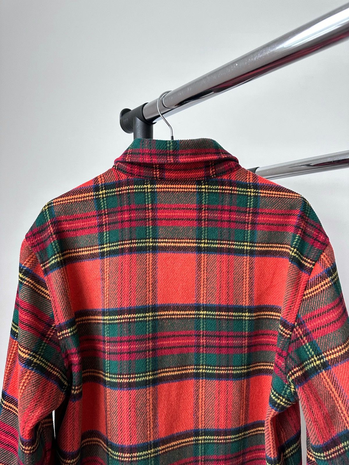 Billionaire Boys Club Billionaire Boys Club Logo Red Checked Flannel Shirt Jacket Size US M / EU 48-50 / 2 - 12 Thumbnail