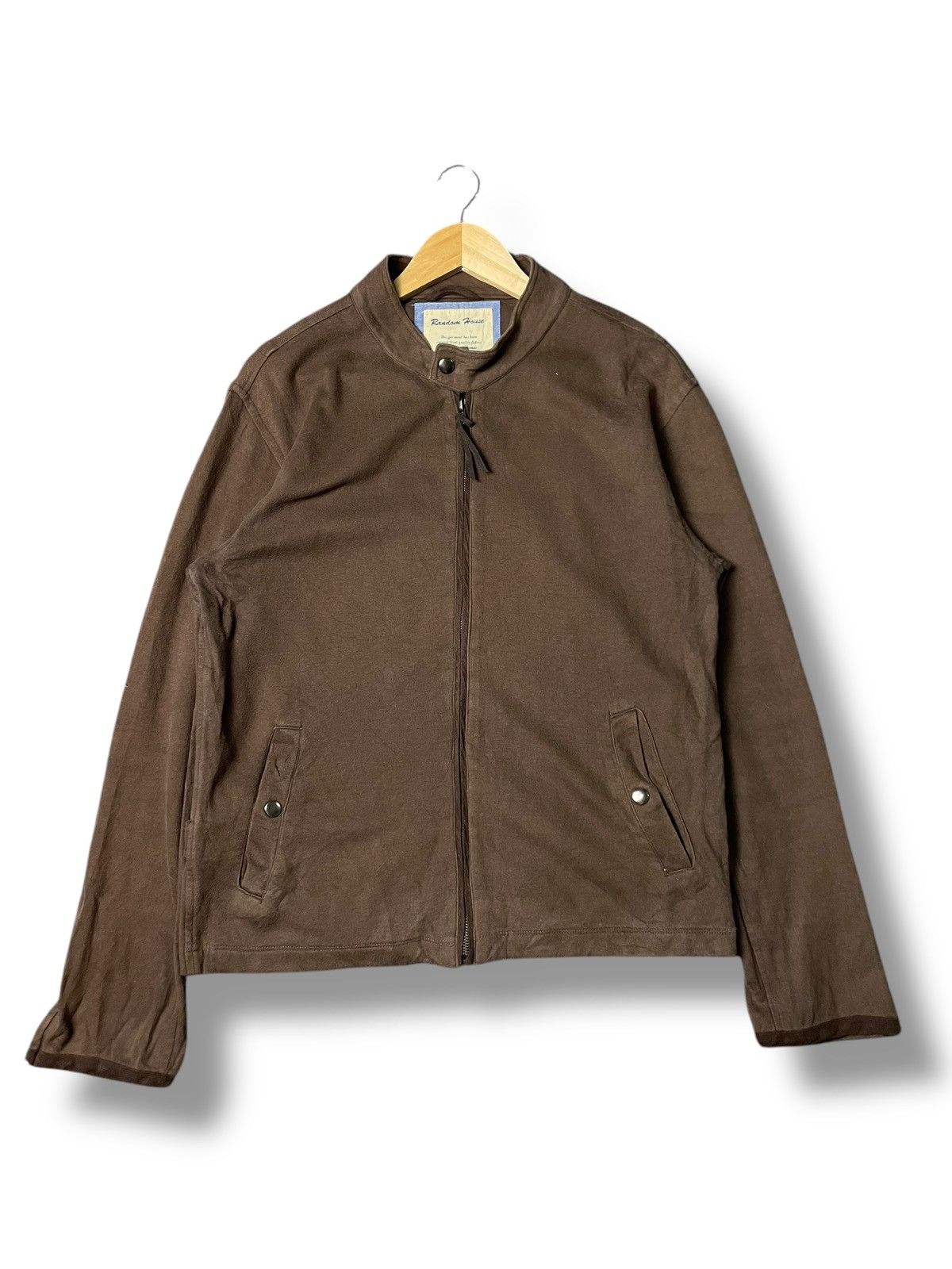 Japanese Brand × Vintage RANDOM HOUSE JAPANESE BRAND LIGHT ZIPPER JACKET (86) Size US M / EU 48-50 / 2 - 1 Thumbnail