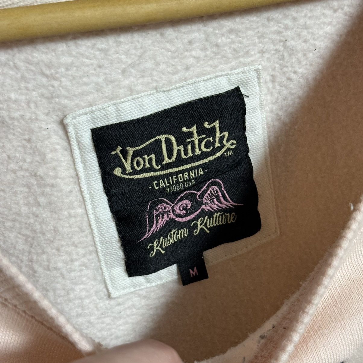 Von Dutch 📌 Vintage Y2K Von Dutch Vintage Sweatshirt Jumper Size M / US 6-8 / IT 42-44 - 6 Thumbnail