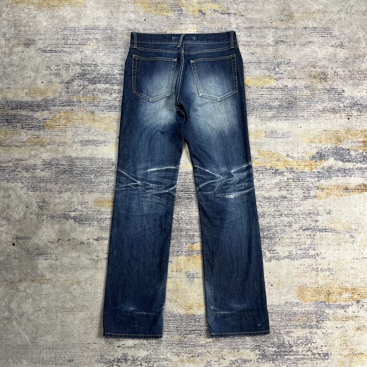 Japanese Brand × Le Grande Bleu (L.G.B.) × PPFM Ppfm mud wash denim pants Size US 30 / EU 46 - 2 Thumbnail