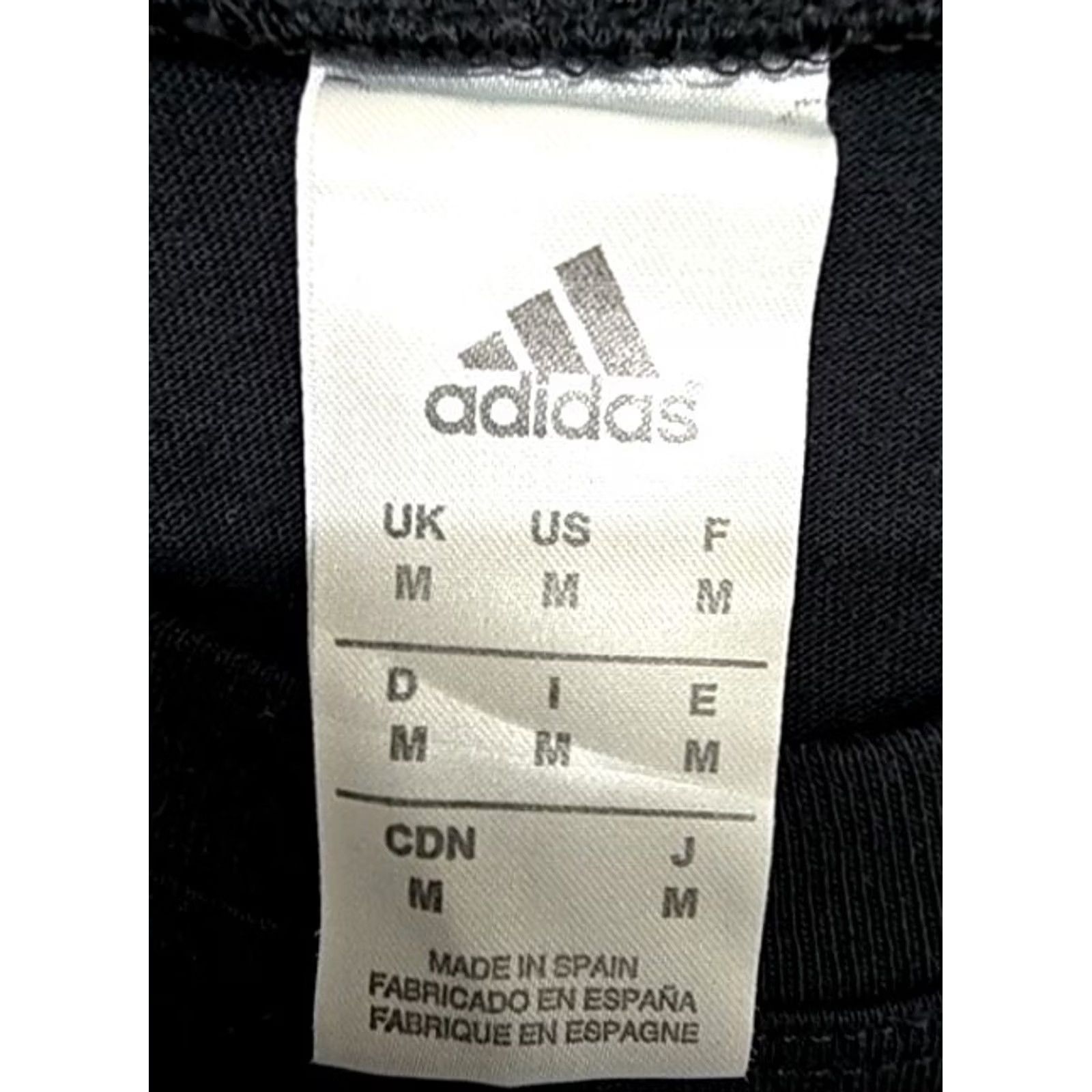 Adidas Adidas Men's Black Lisboa Marathon T-Shirt 2010 Size M 3 Stripes Size US M / EU 48-50 / 2 - 3 Thumbnail