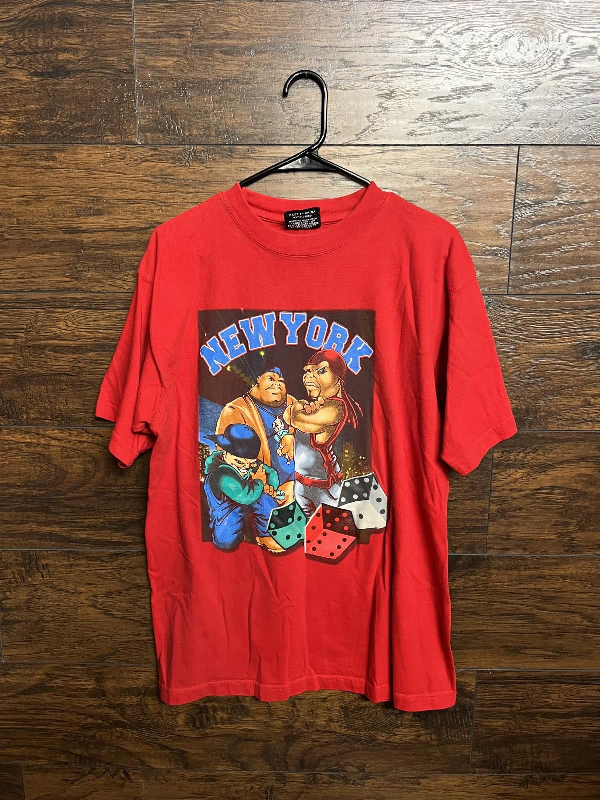 Designer Y2k Hip Hop Tee - NYC Ruba New York Dice Game Streetwear - M Size US M / EU 48-50 / 2 - 1 Thumbnail