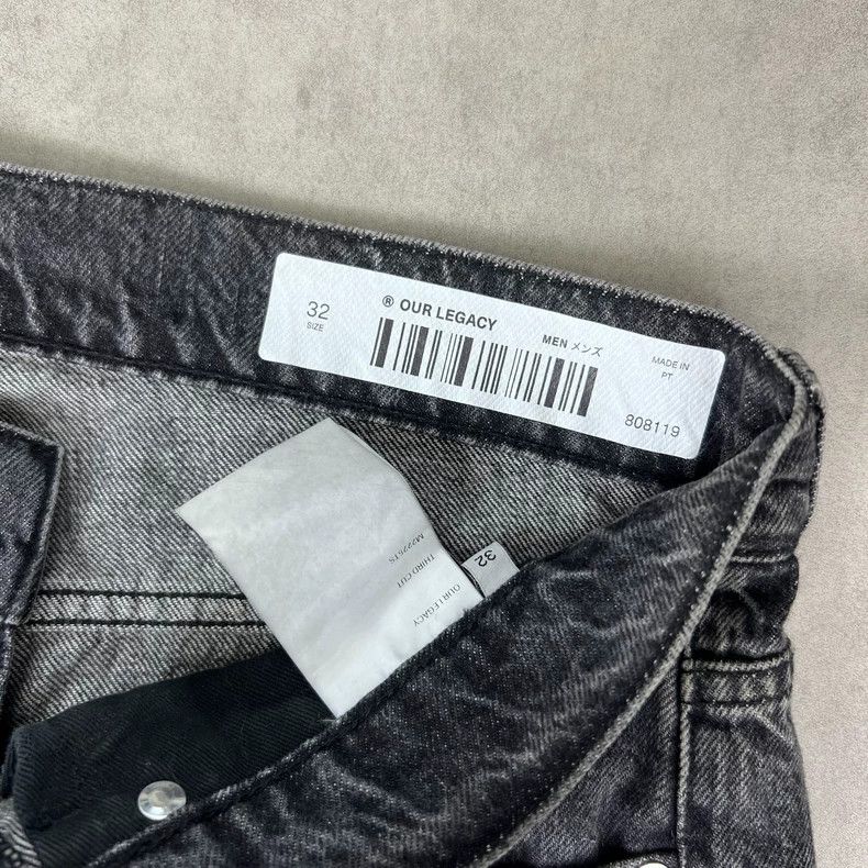 Our Legacy our legacy 22ss butterfly stitching jeans 2503-Nextarrow Size US 32 / EU 48 - 4 Thumbnail