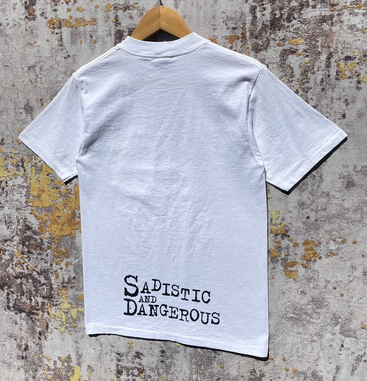 Japanese Brand Vintage 90s Sadistic And Dangerous Shirt S.A.D Japan Brand Size US S / EU 44-46 / 1 - 3 Thumbnail