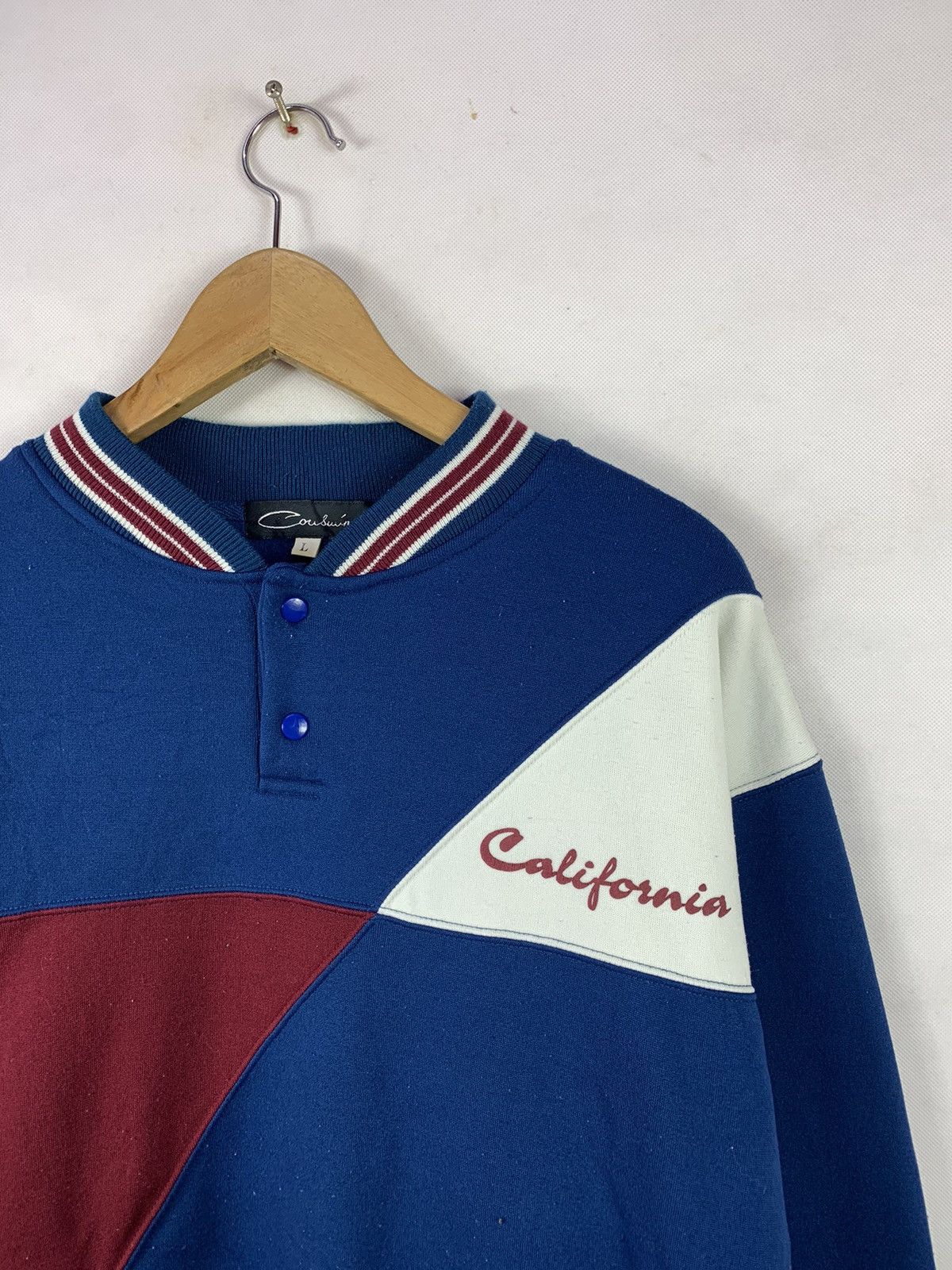 Japanese Brand Steals! California Snap Button Sweater Size US L / EU 52-54 / 3 - 2 Thumbnail