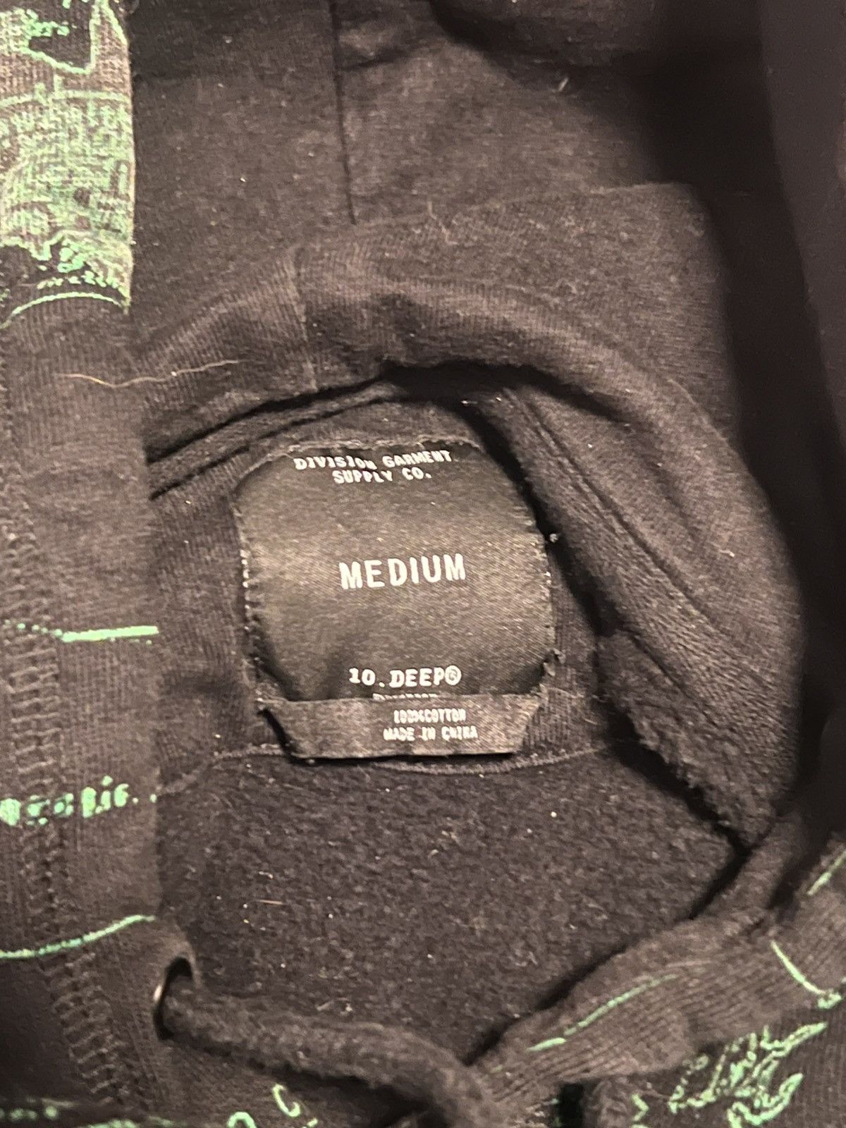 10 Deep 10Deep - Global Warming Men's Hoodie, Black Size US M / EU 48-50 / 2 - 3 Thumbnail