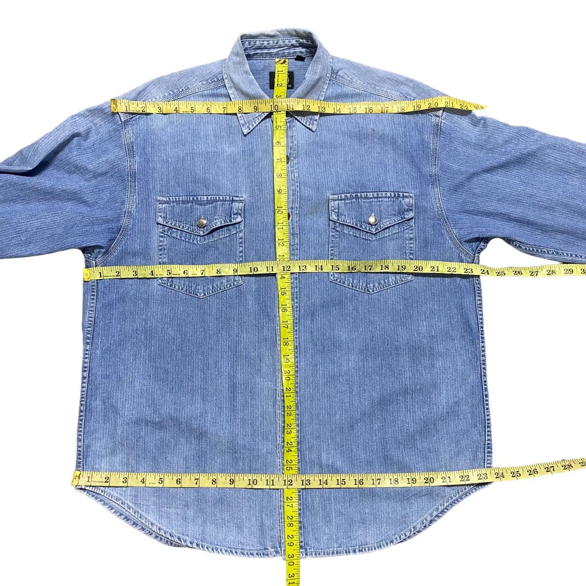 Levi's Vintage Levis Silvertab Denim Shirt Button Up Size US M / EU 48-50 / 2 - 12 Thumbnail
