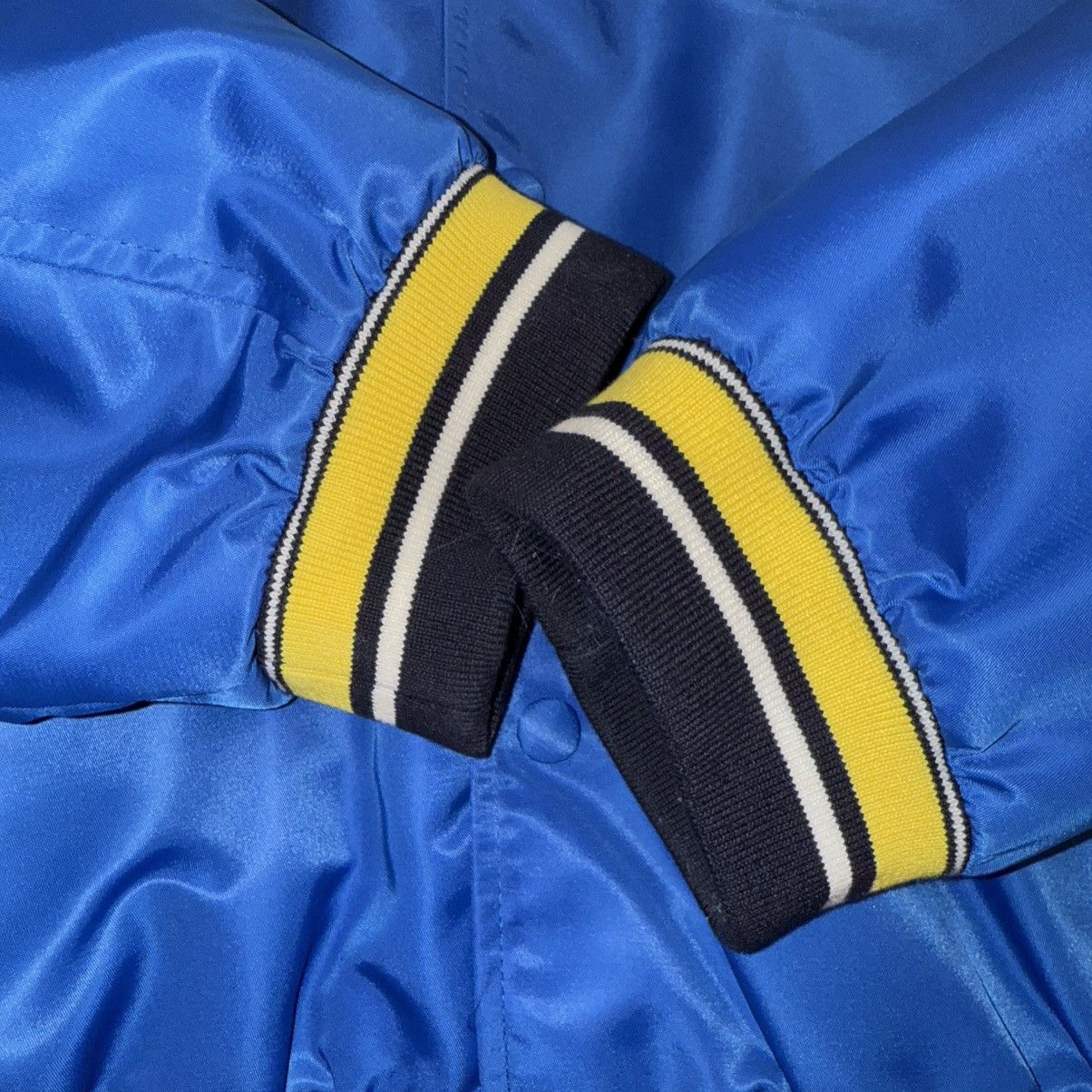 Wales Bonner Wales Bonner logo-patch Bomber Jacket | Blue | 52 Size US L / EU 52-54 / 3 - 6 Thumbnail
