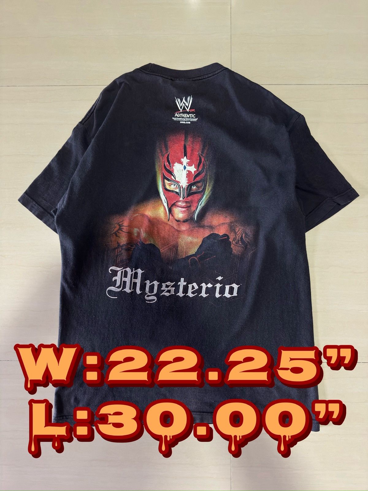 WWF 2002-2004 Rey Mysterio 619 WrestleMania XX 20 00s WWE Shirt Size US L / EU 52-54 / 3 - 1 Thumbnail