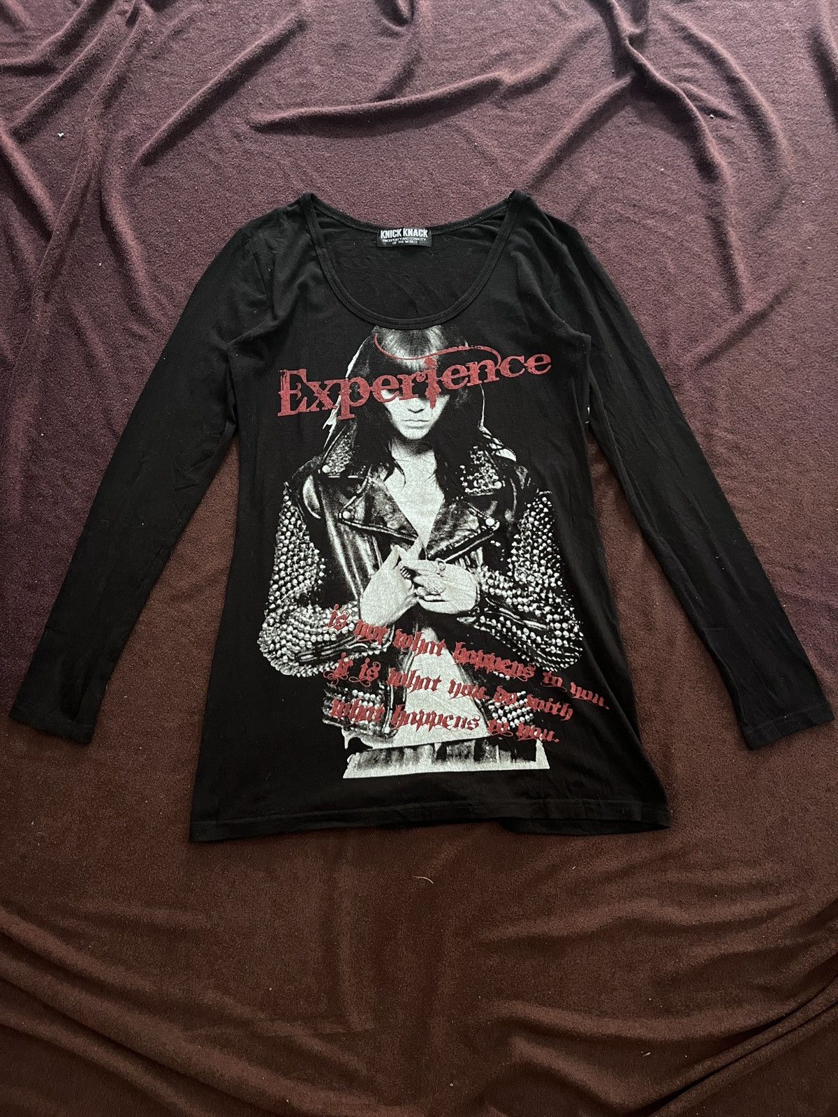 Japanese Brand Knick Knack Punk long sleeve Size US S / EU 44-46 / 1 - 1 Thumbnail