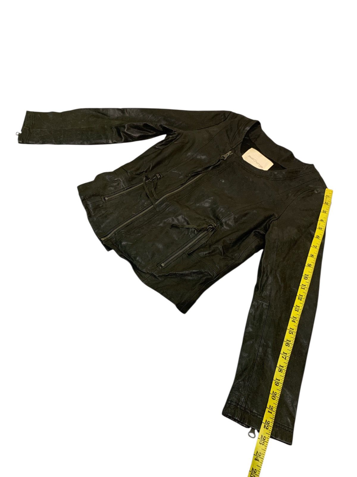Genuine Leather Rare Design Vintage Jewel Changes Leather Jackets Size M / US 6-8 / IT 42-44 - 14 Thumbnail