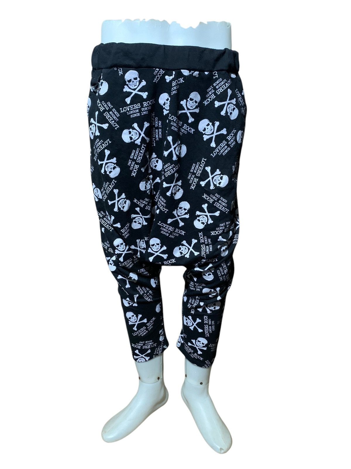 20471120 × Beauty Beast × KMRii 2000s SuperLovers - skull print longrise harem pants Size US 31 - 2 Thumbnail