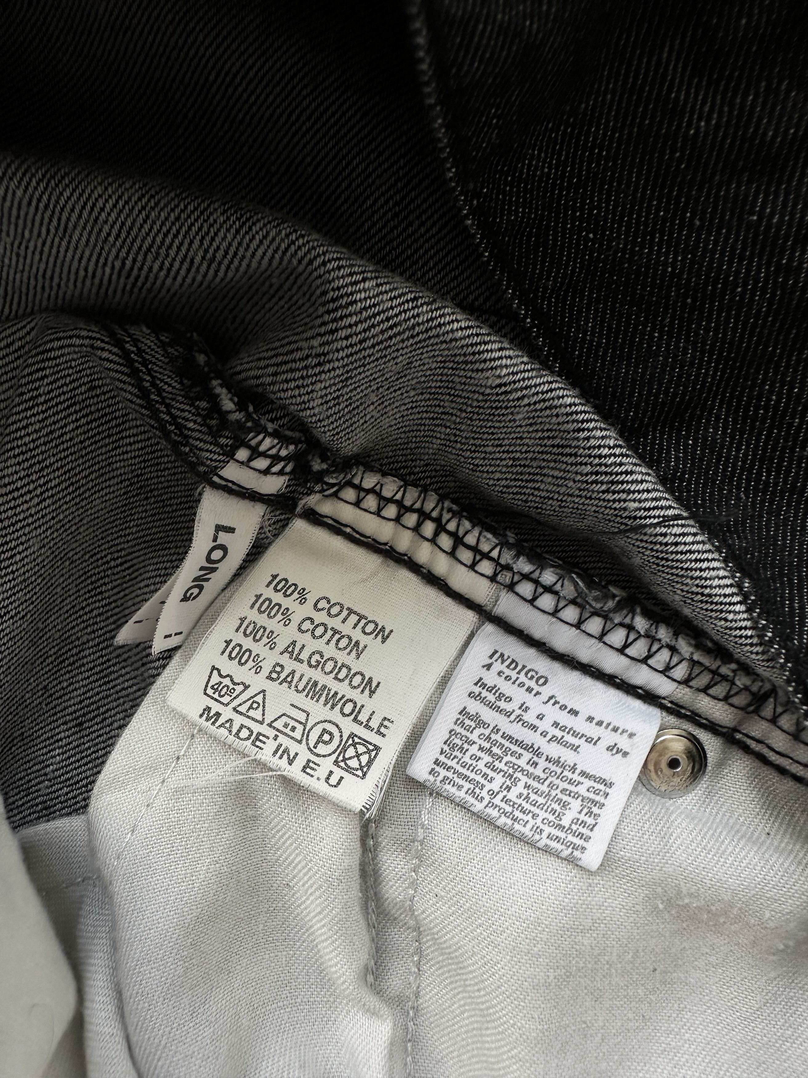 Yves Saint Laurent Yves Saint Laurent Vintage dark grey straight jeans Size US 36 / EU 52 - 8 Thumbnail