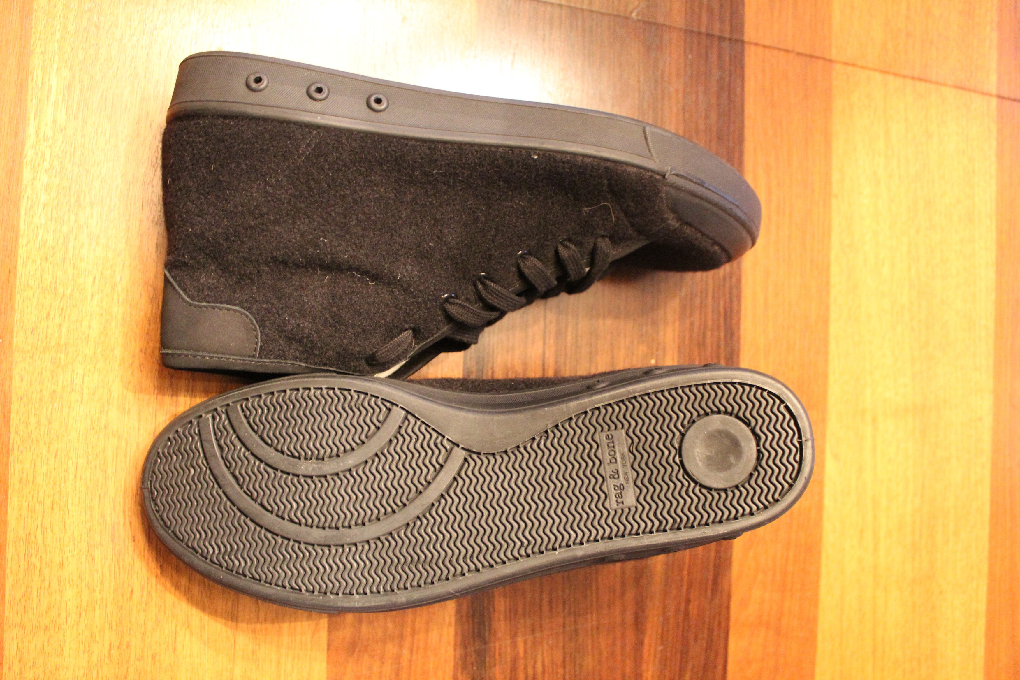 Rag & Bone Rag & Bone “Standard Issue” Trainer – Boiled Wool (2014) Size US 11 / EU 44 - 3 Thumbnail