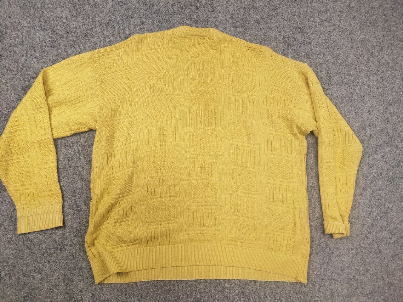 Lacoste Vintage 80's Lacoste France textured knit sweater V neck Size US XL / EU 56 / 4 - 10 Thumbnail