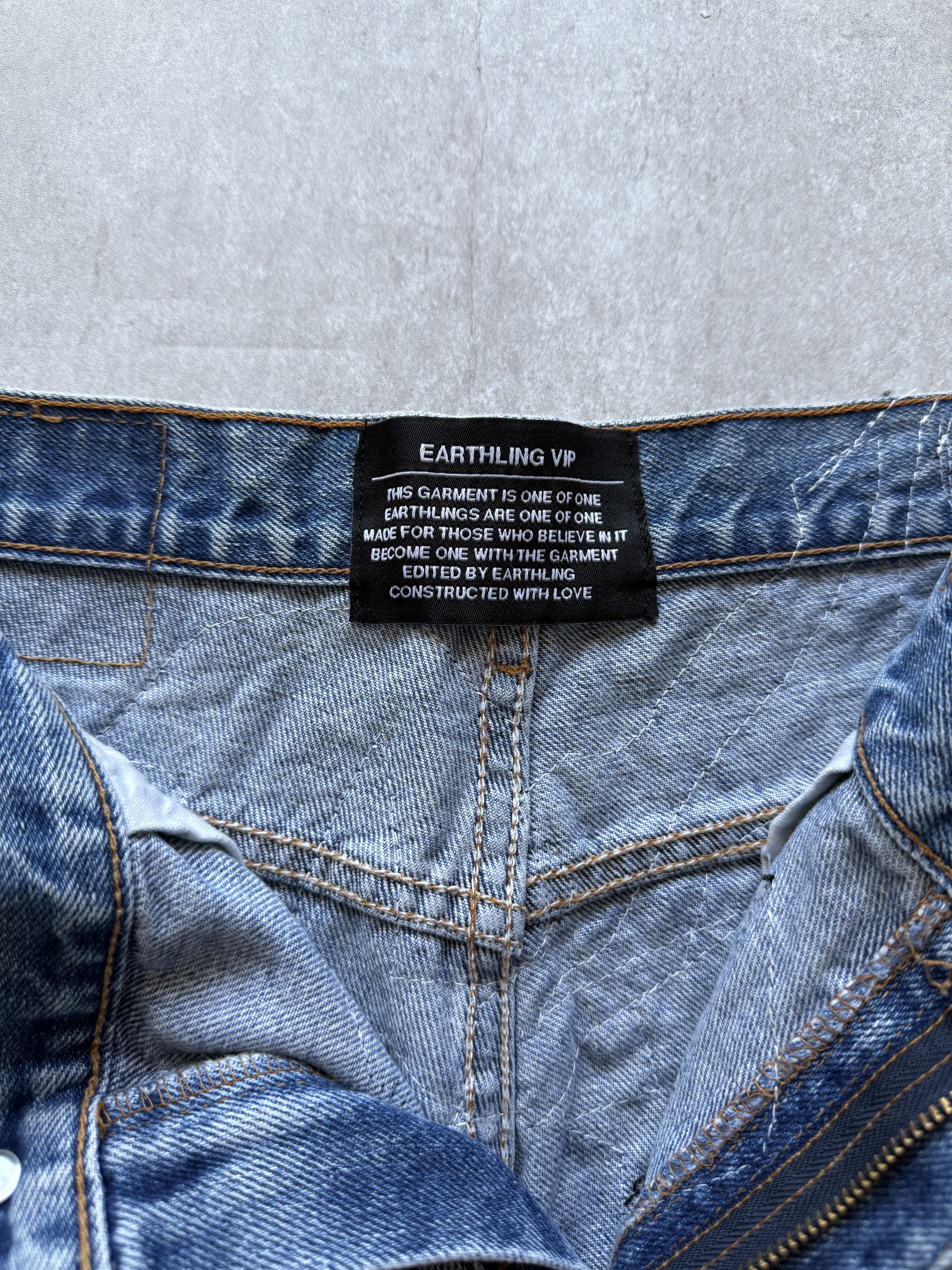 Earthling Earthling VIP Denim Shorts Size US 36 / EU 52 - 2 Thumbnail
