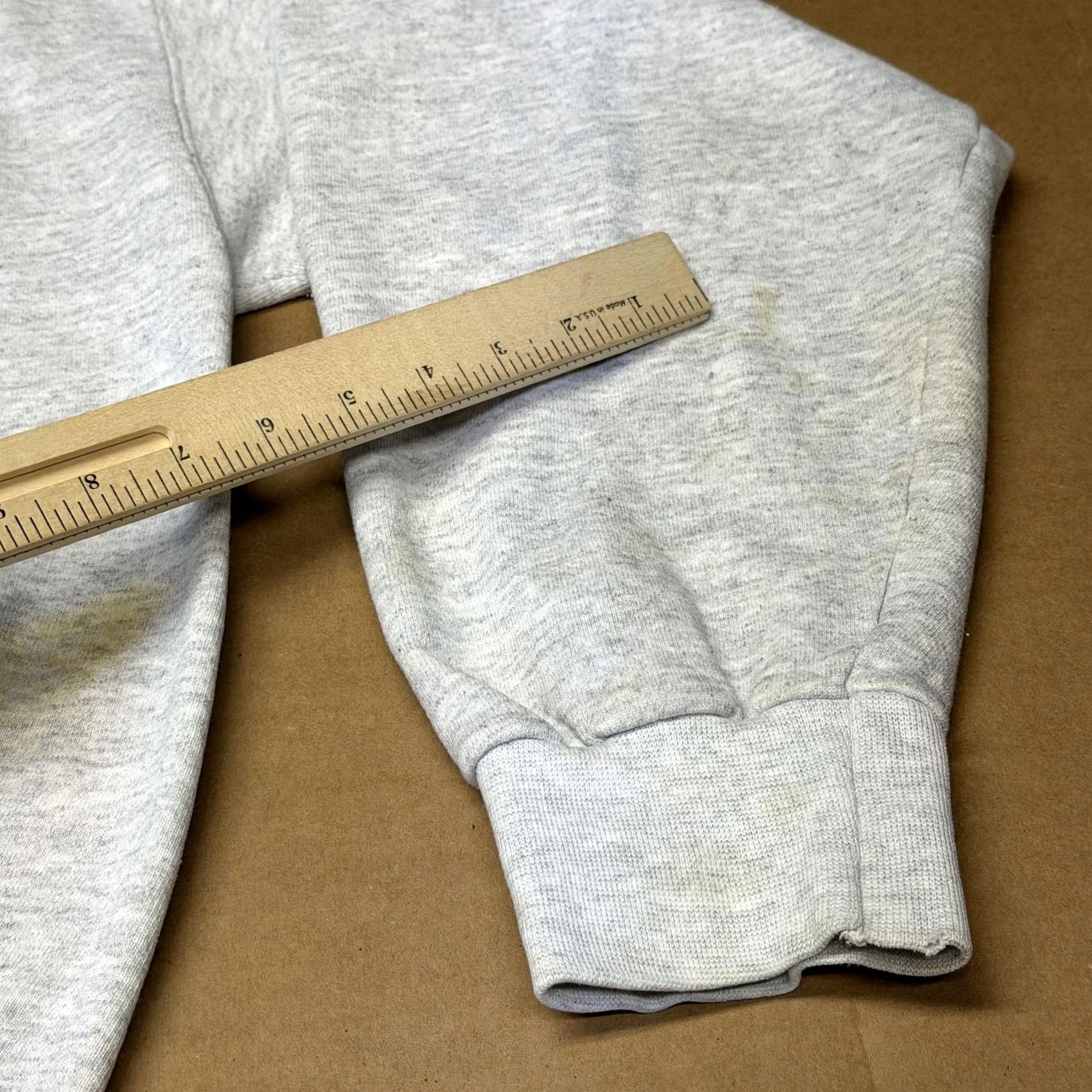John Deere John Deere Sweatshirt Mens Large Gray Tractor Graphic Fleece Pullover Winter Crewneck Graphic Print Size US L / EU 52-54 / 3 - 4 Thumbnail