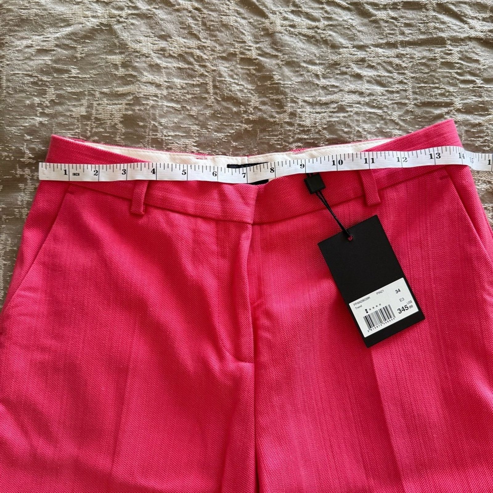 The Kooples NWT! The Kooples Pink Trousers, Size 34 Size XS / US 0-2 / IT 36-38 - 7 Thumbnail