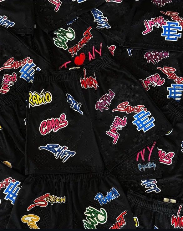 Eric Emanuel ERIC EMANUEL X MATTY BOY MULTI COLORED SHORTS SIZE XL Size US 34 / EU 50 - 3 Thumbnail