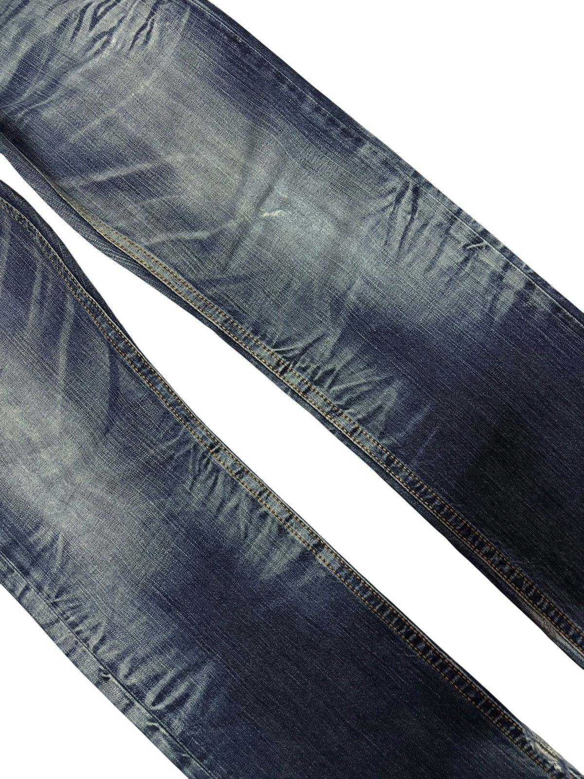 Edwin Vtg Edwin XV Japan Distressed Jeans Size US 29 - 4 Thumbnail