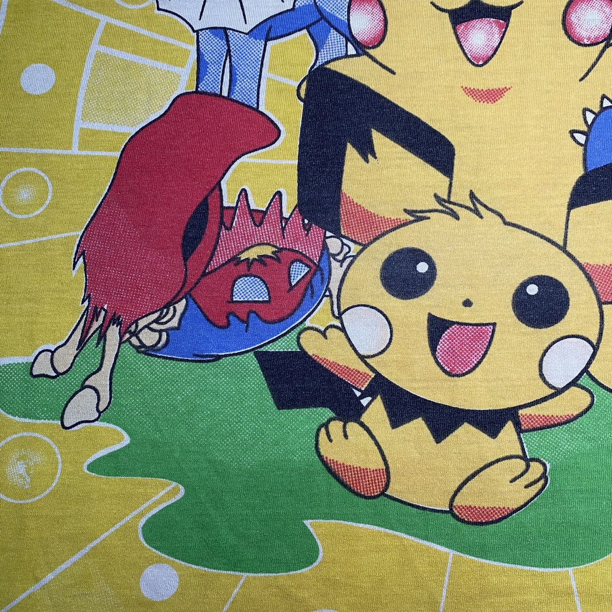 Vintage Vintage 90’s Pokemon Alloverprint T Shirt Bootleg Size US L / EU 52-54 / 3 - 5 Thumbnail