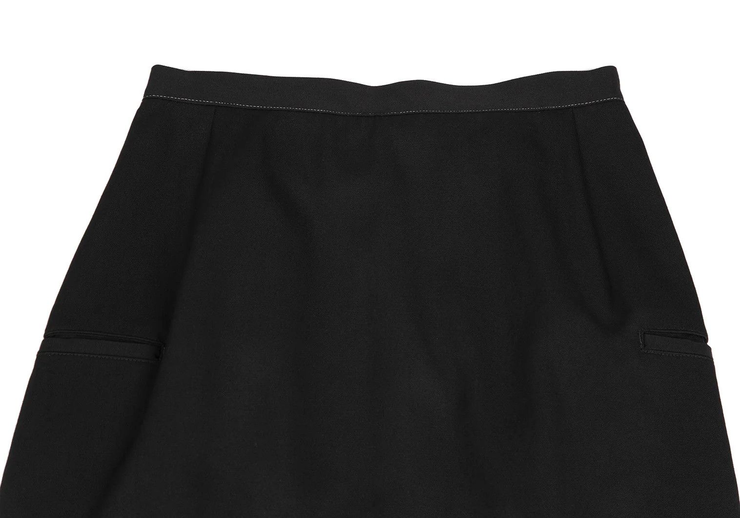 Yohji Yamamoto Yohji Yamamoto Costume Wool Gabardine Side Pocket Skirt Size US 30 / EU 46 - 3 Thumbnail