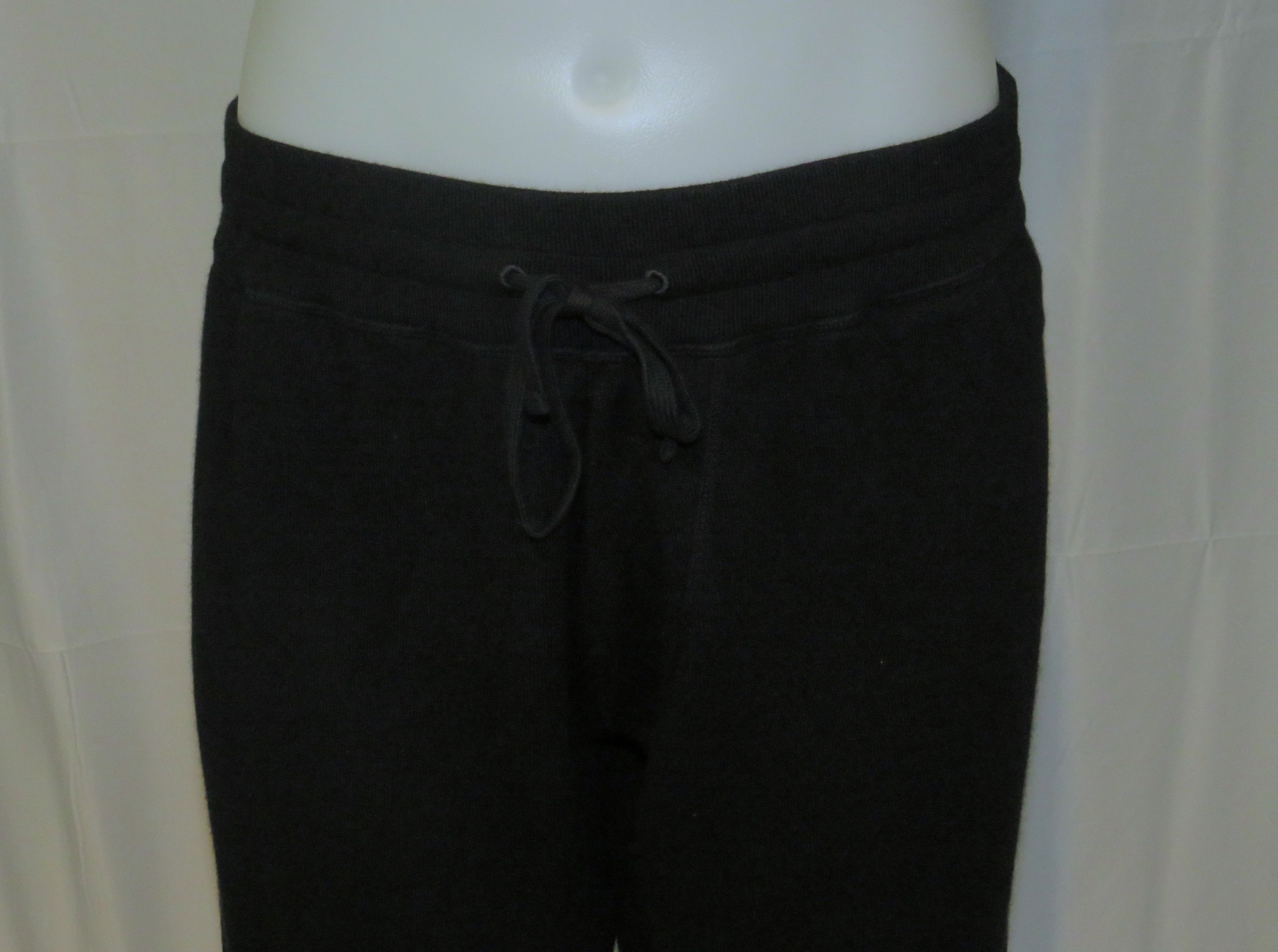 Tom Ford Black Cashmere Blend Joggers Cuffed Sweat Pant 54 NWT $3000 Size US 38 / EU 54 - 2 Thumbnail