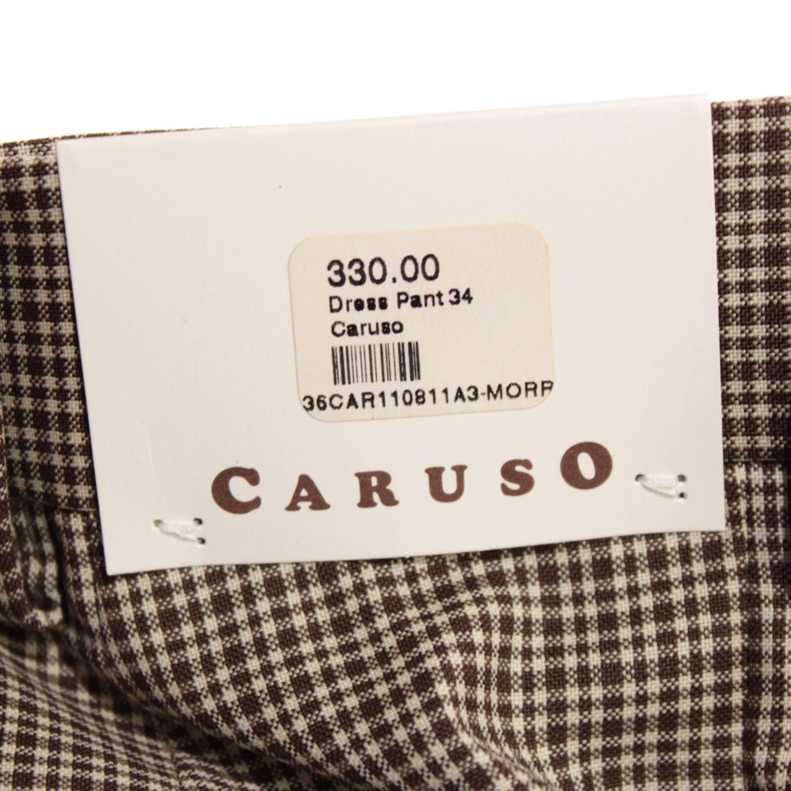 Caruso Caruso New with tags Dress Pants Size 34 US In Brown Size US 34 / EU 50 - 4 Thumbnail
