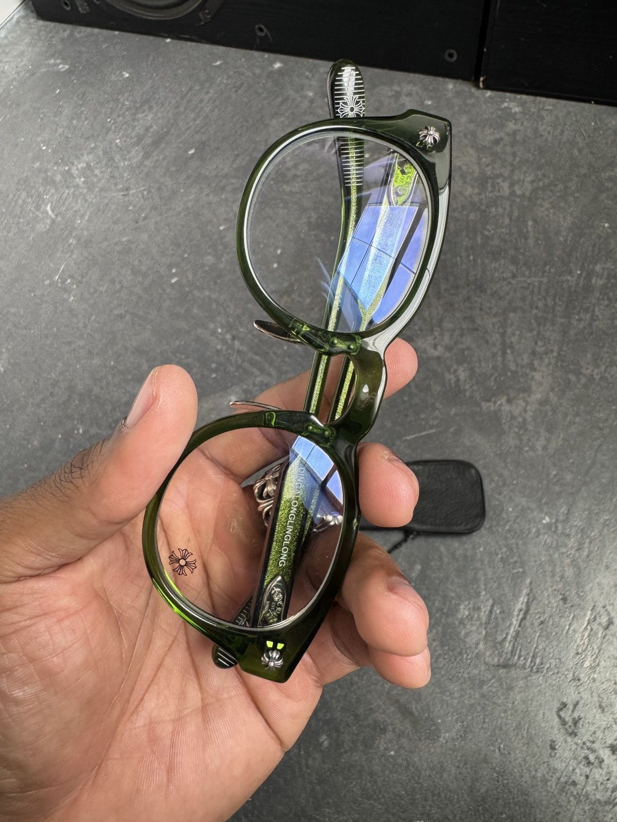 Chrome Hearts Chrome Hearts DINGALONGLINGLONG Frames Size ONE SIZE - 4 Thumbnail