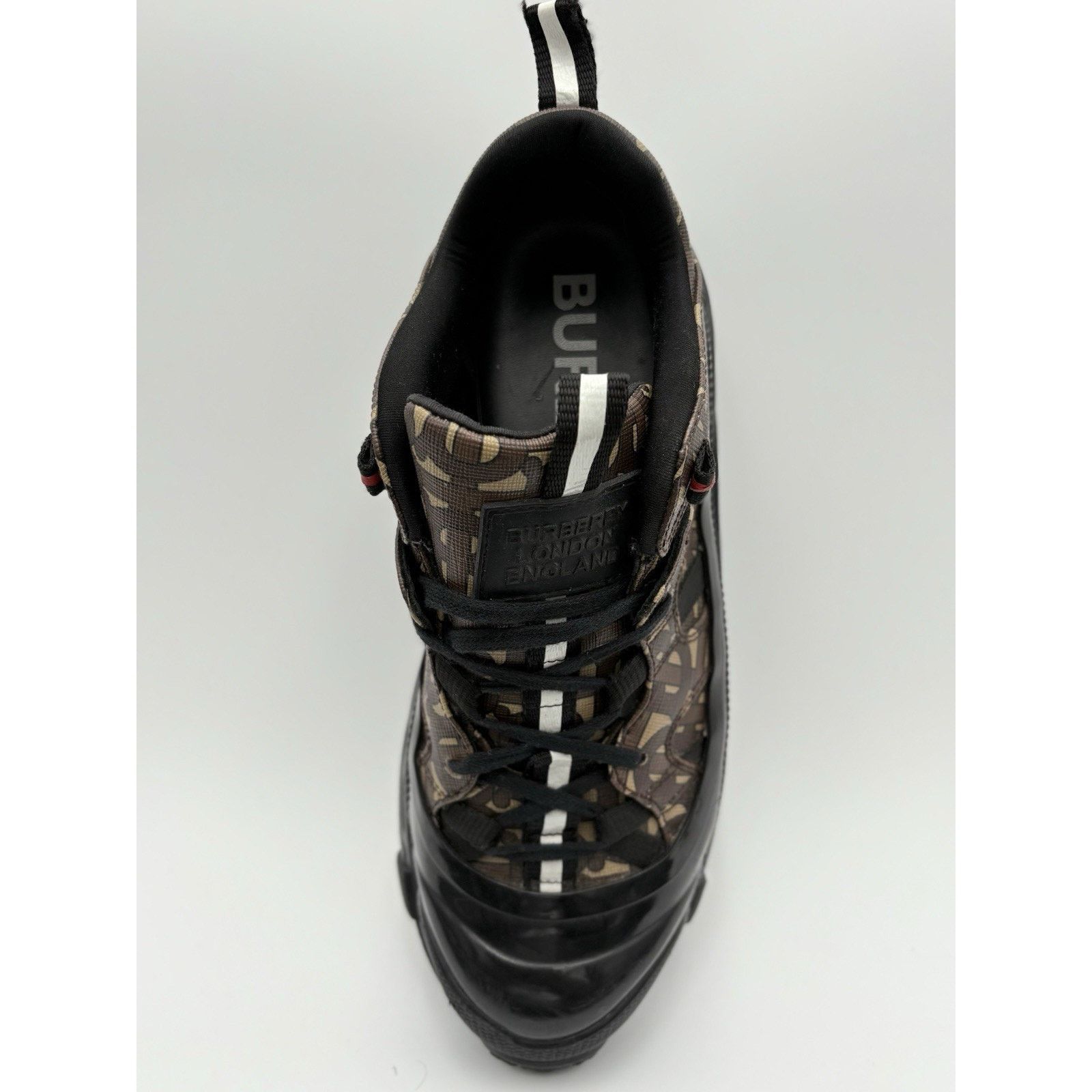 Burberry Burberry Arthur Low-Top ' Monogram Print ' | GREAT CONDITION Size US 7.5 / EU 40-41 - 11 Thumbnail