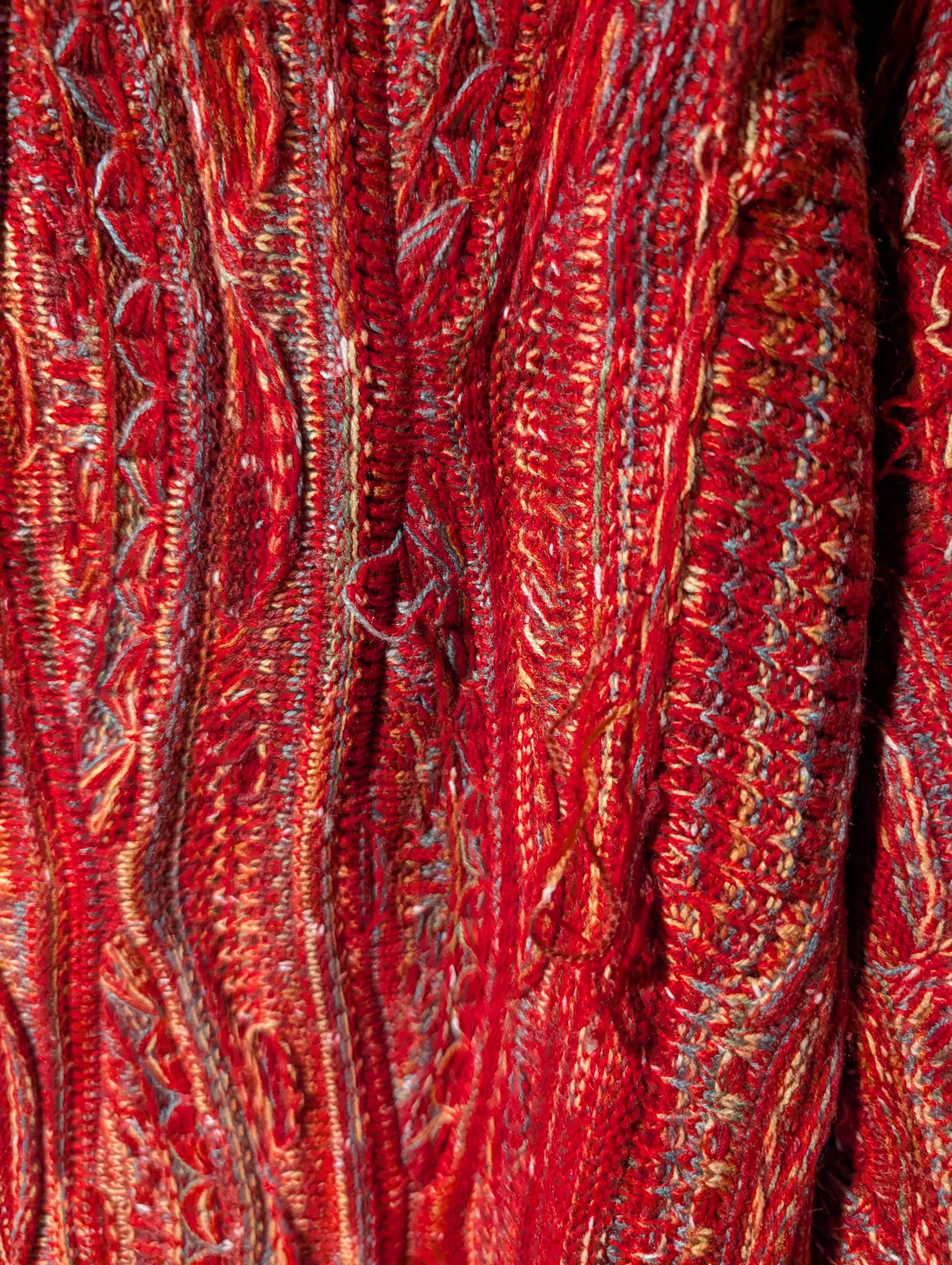 Coogi VTG Zen 3D Knitted Sweater Coogi Style Abstract Texture Size US L / EU 52-54 / 3 - 7 Thumbnail