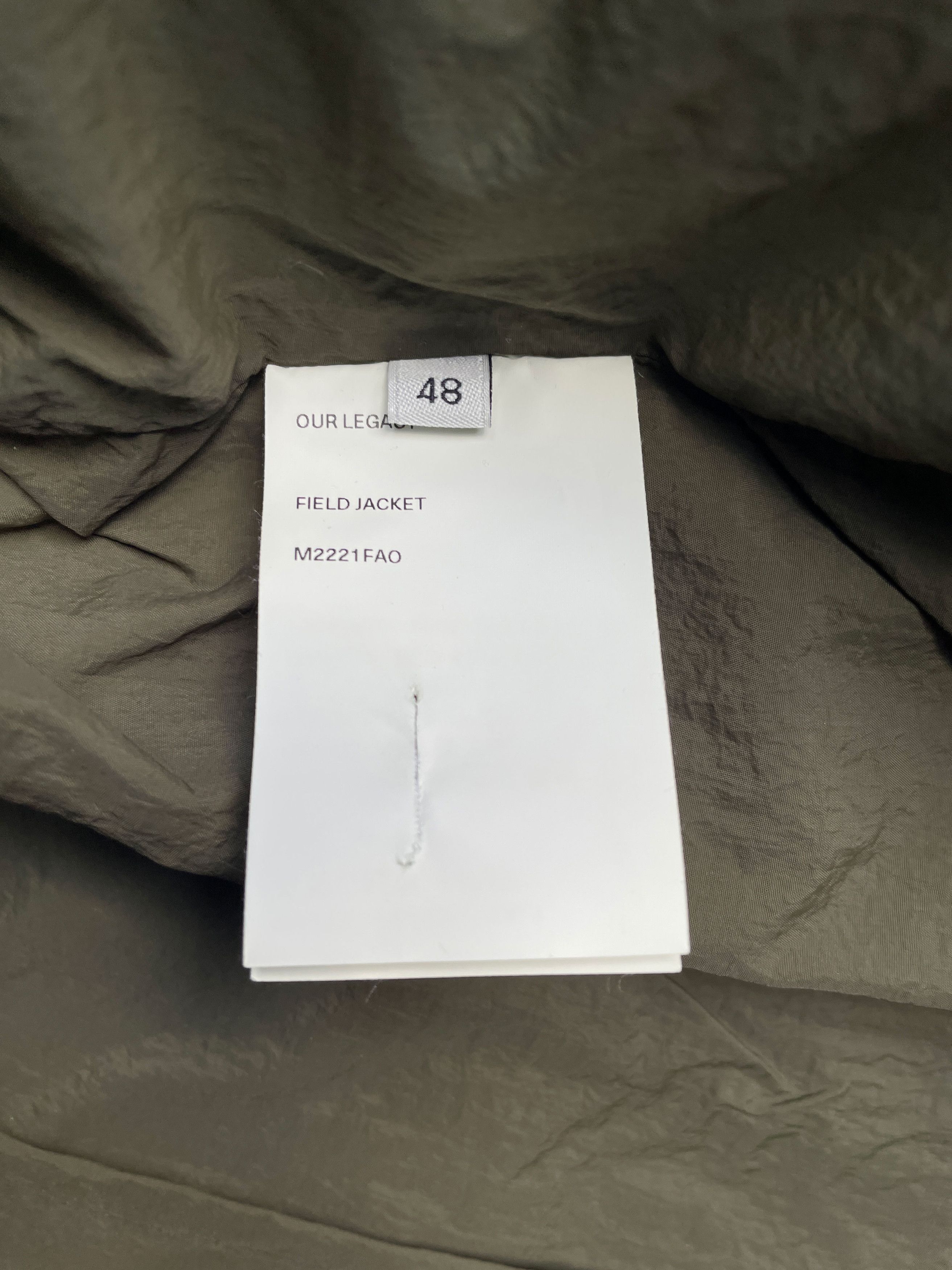 Our Legacy High Twist Solaro Field Parka Size US M / EU 48-50 / 2 - 5 Thumbnail