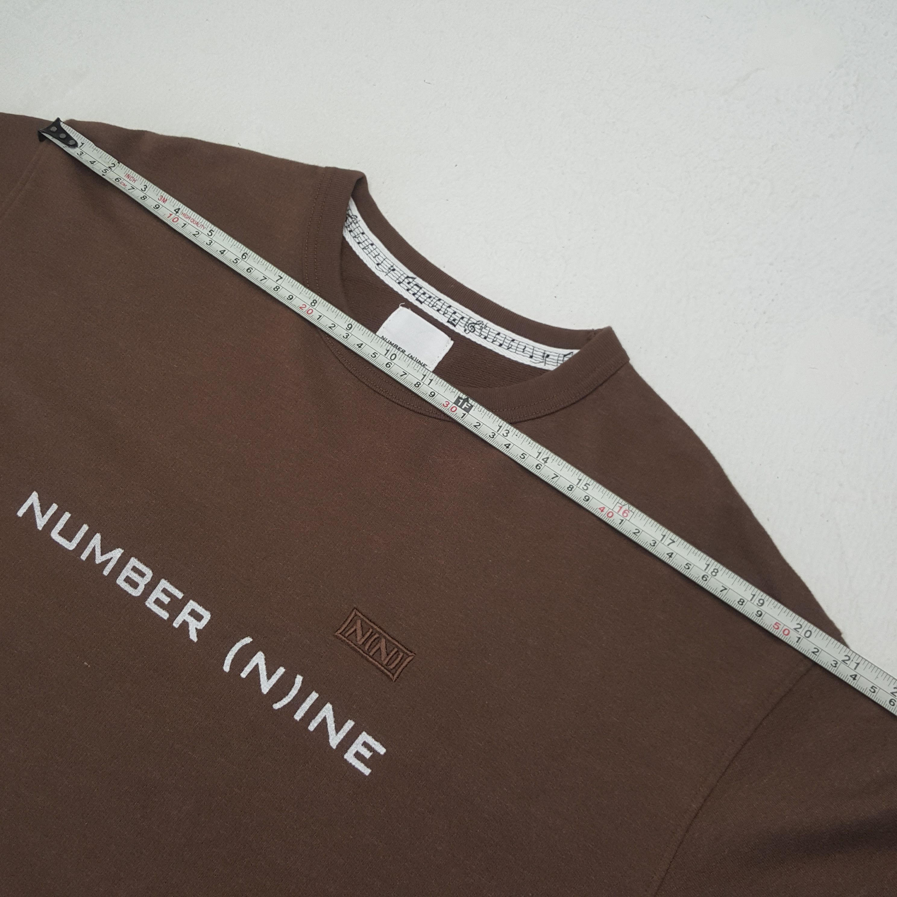 Japanese Brand × Number (N)ine × Vintage Vintage Number (N)ine Custom Spell Out Tshirt Size US M / EU 48-50 / 2 - 5 Thumbnail