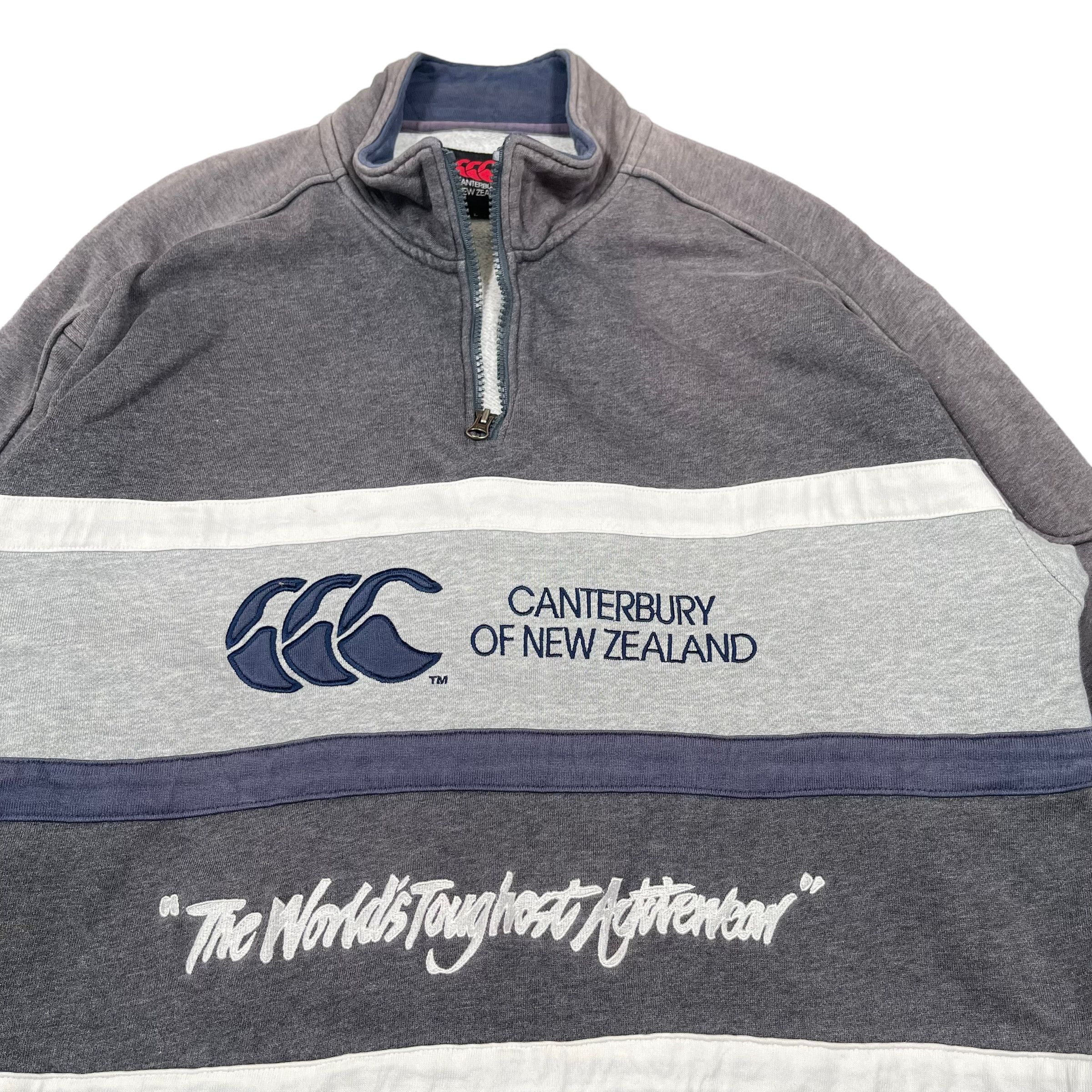 Canterbury of New Zealand × Vintage Canterbury Polo Rugby Sun Faded Striped Oversize Shirt Size US L / EU 52-54 / 3 - 3 Thumbnail
