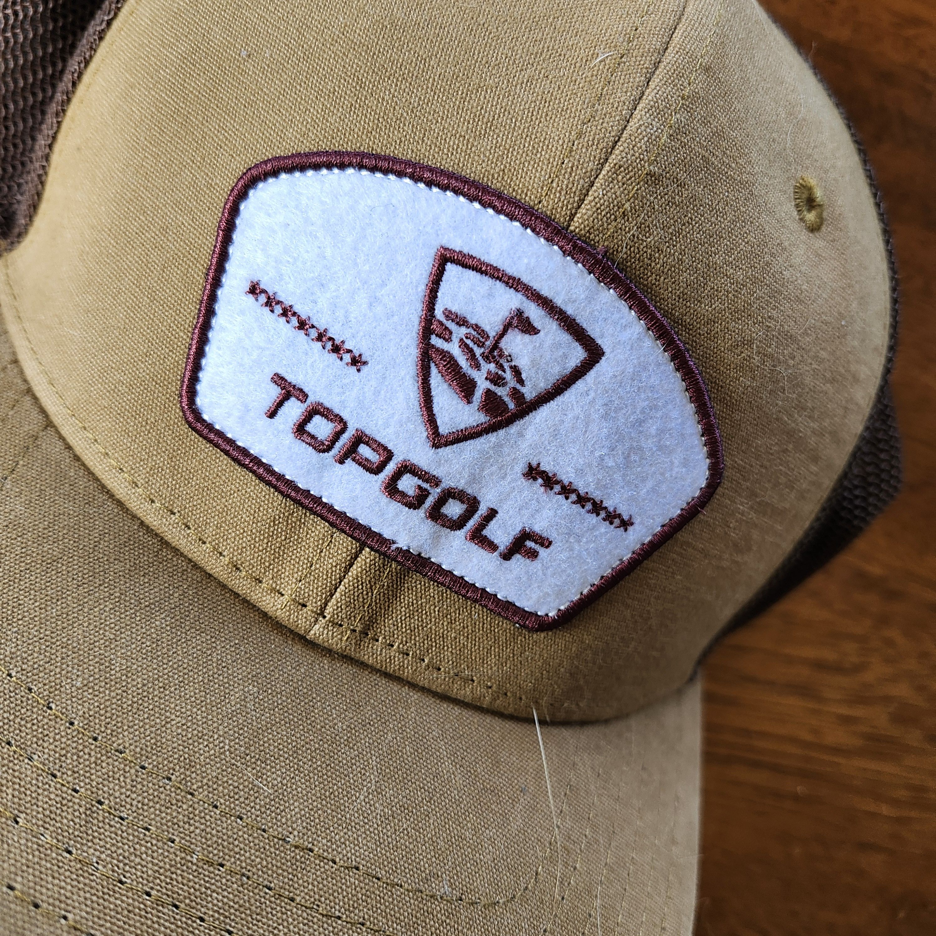 Callaway Golf Callaway Topgolf Distressed Trucker Hat Snapback Size ONE SIZE - 3 Thumbnail