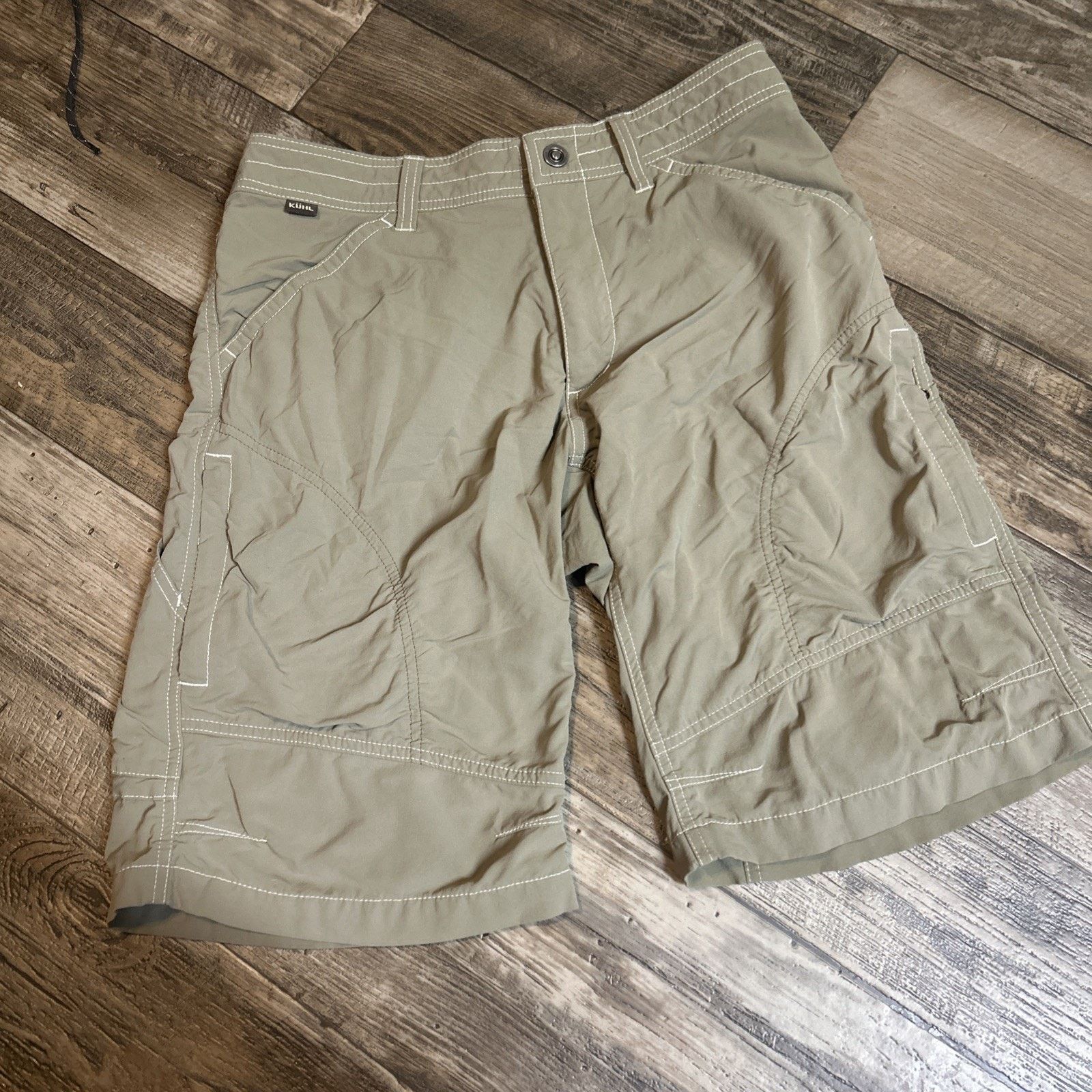 Kuhl KUHL Cargo Shorts Men's Size 32 Beige Hiking Lightweight Size US 32 / EU 48 - 1 Thumbnail