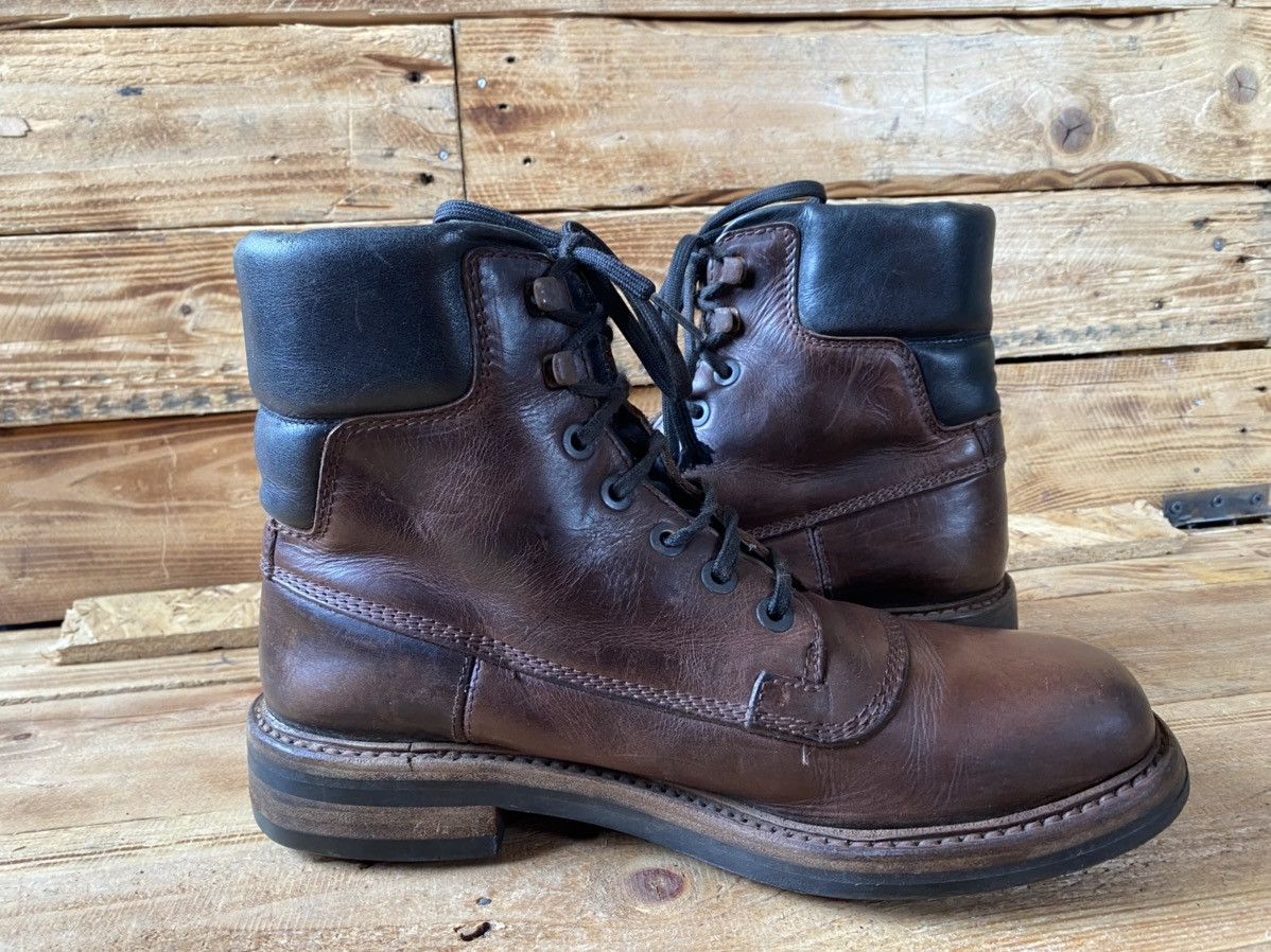 Prada Vintage Prada milano hiking boots brown leathers shoes Uk7.5 Size US 8.5 / EU 41-42 - 13 Thumbnail