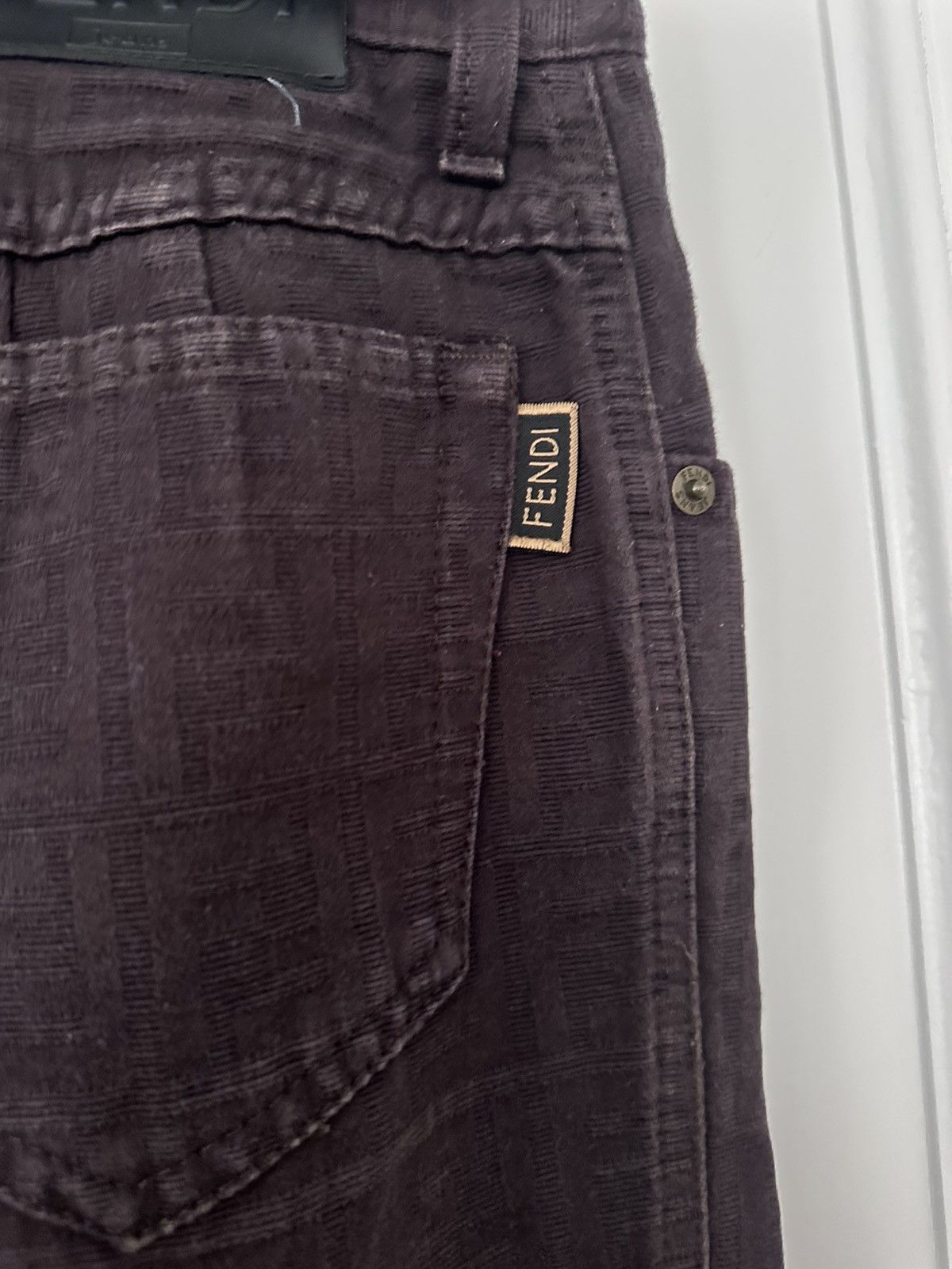 Fendi Fendi Five Pocket Jeans Size 29" - 3 Thumbnail