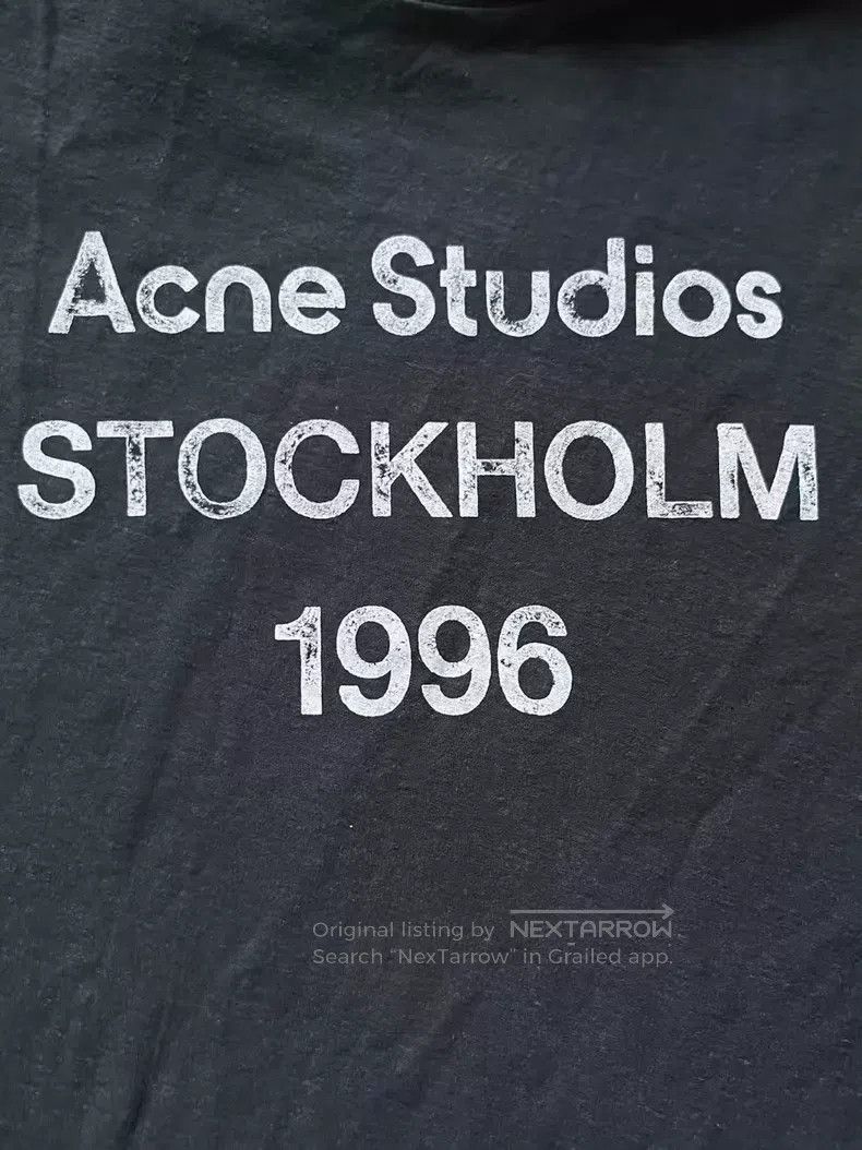 Acne Studios Acne Studios 1996 series letter print round neck short sle Size US XS / EU 42 / 0 - 3 Thumbnail