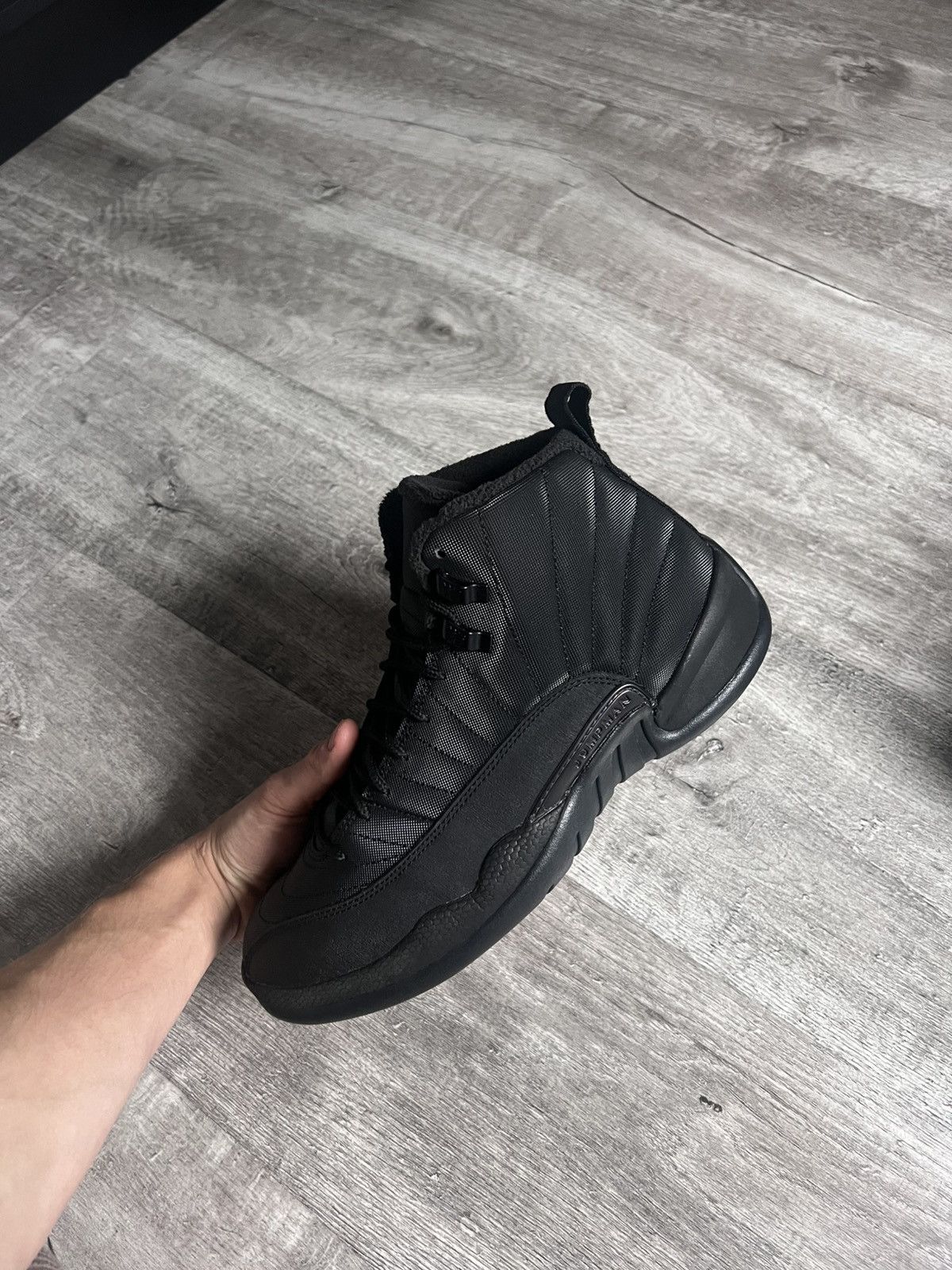 Nike Nike Air Jordan 12 Retro Winterized Black shoe’s Size US 8.5 / EU 41-42 - 7 Thumbnail