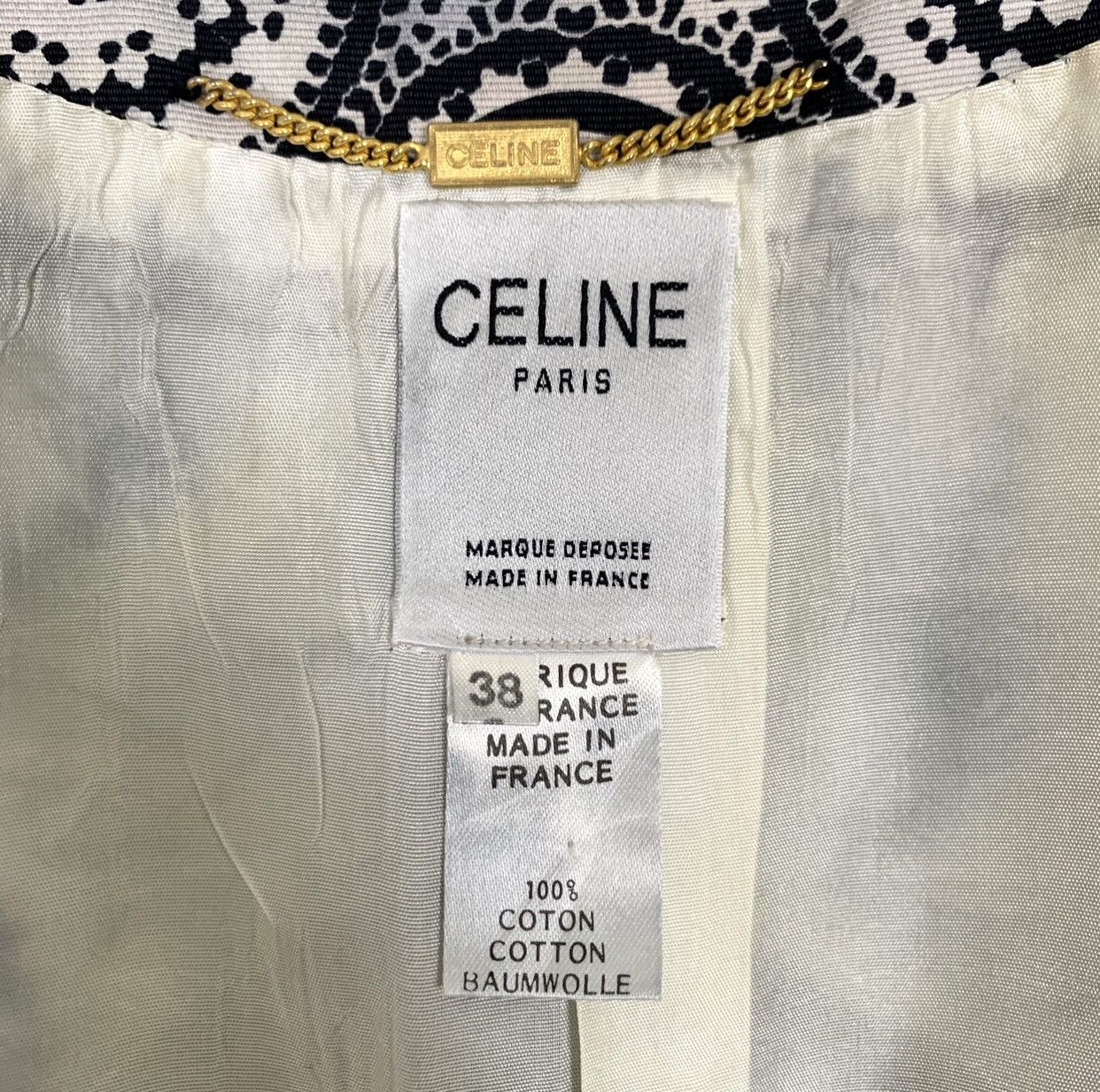 Celine Celine Paris Paisley Printed Women Button Up Blouse Shirt Size S / US 4 / IT 40 - 9 Thumbnail