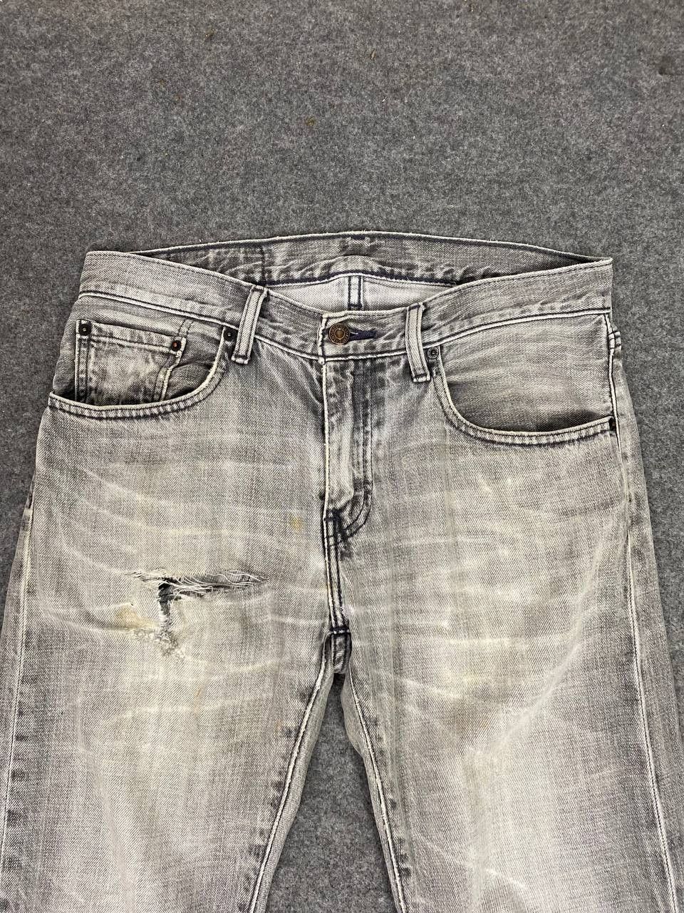 Levi's levis 502 faded black distressed denim Size US 34 / EU 50 - 8 Thumbnail