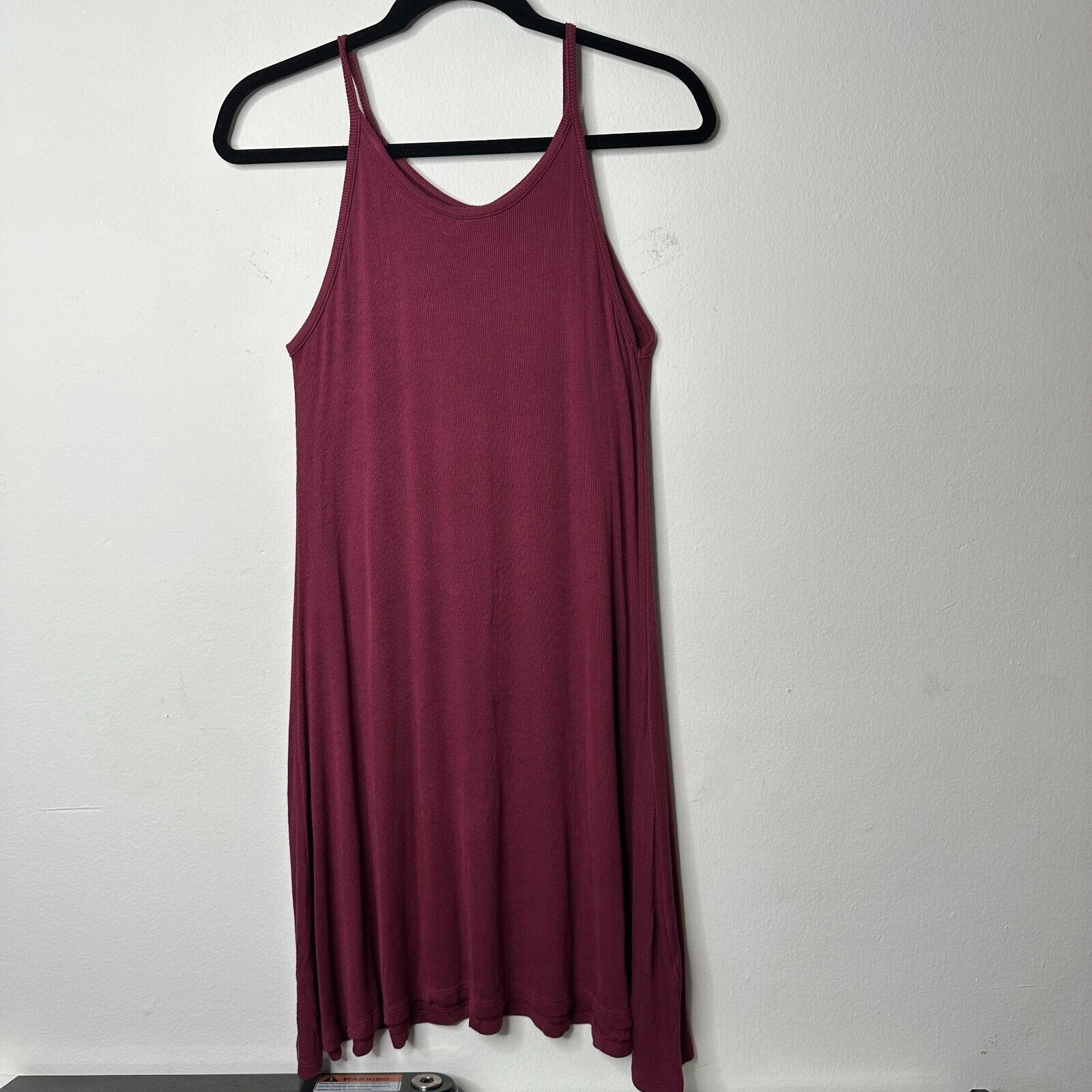 Old Navy Old Navy Soft Burgundy Swing Summer Tank Dress Above Knee S Size S / US 4 / IT 40 - 1 Thumbnail