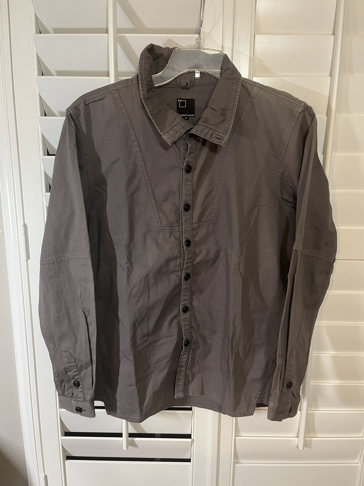 Number (N)ine OG 1997 Square Tag Longsleeve Shirt Size US M / EU 48-50 / 2 - 1 Thumbnail